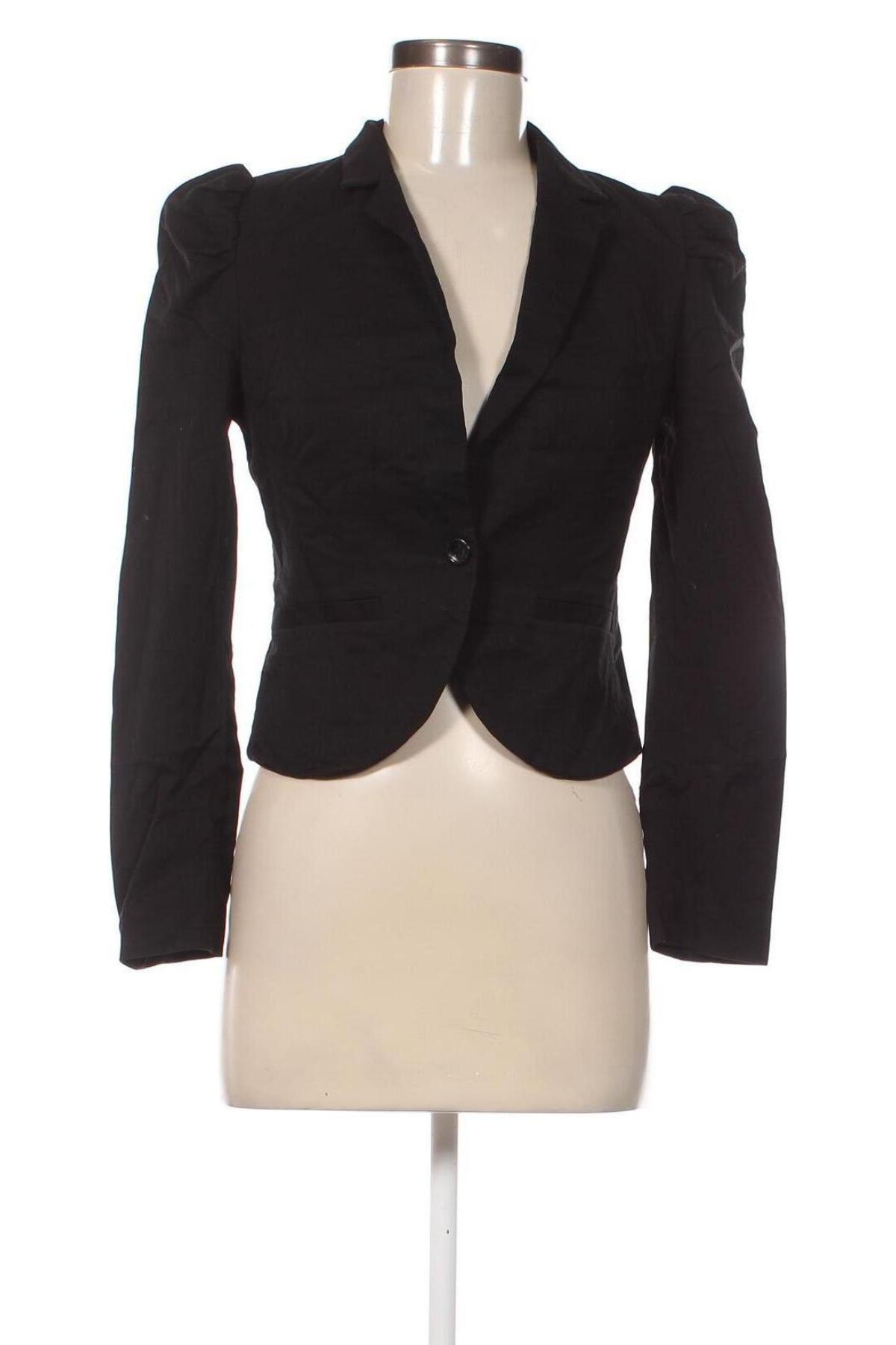 Damen Blazer H&M, Größe S, Farbe Schwarz, Preis 17,49 €