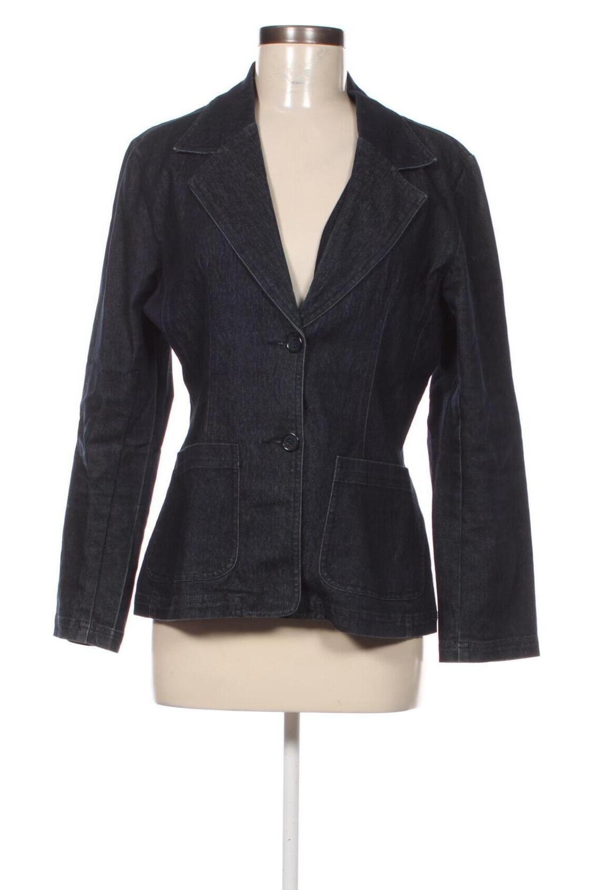 Damen Blazer Kaffe, Größe M, Farbe Blau, Preis € 16,99