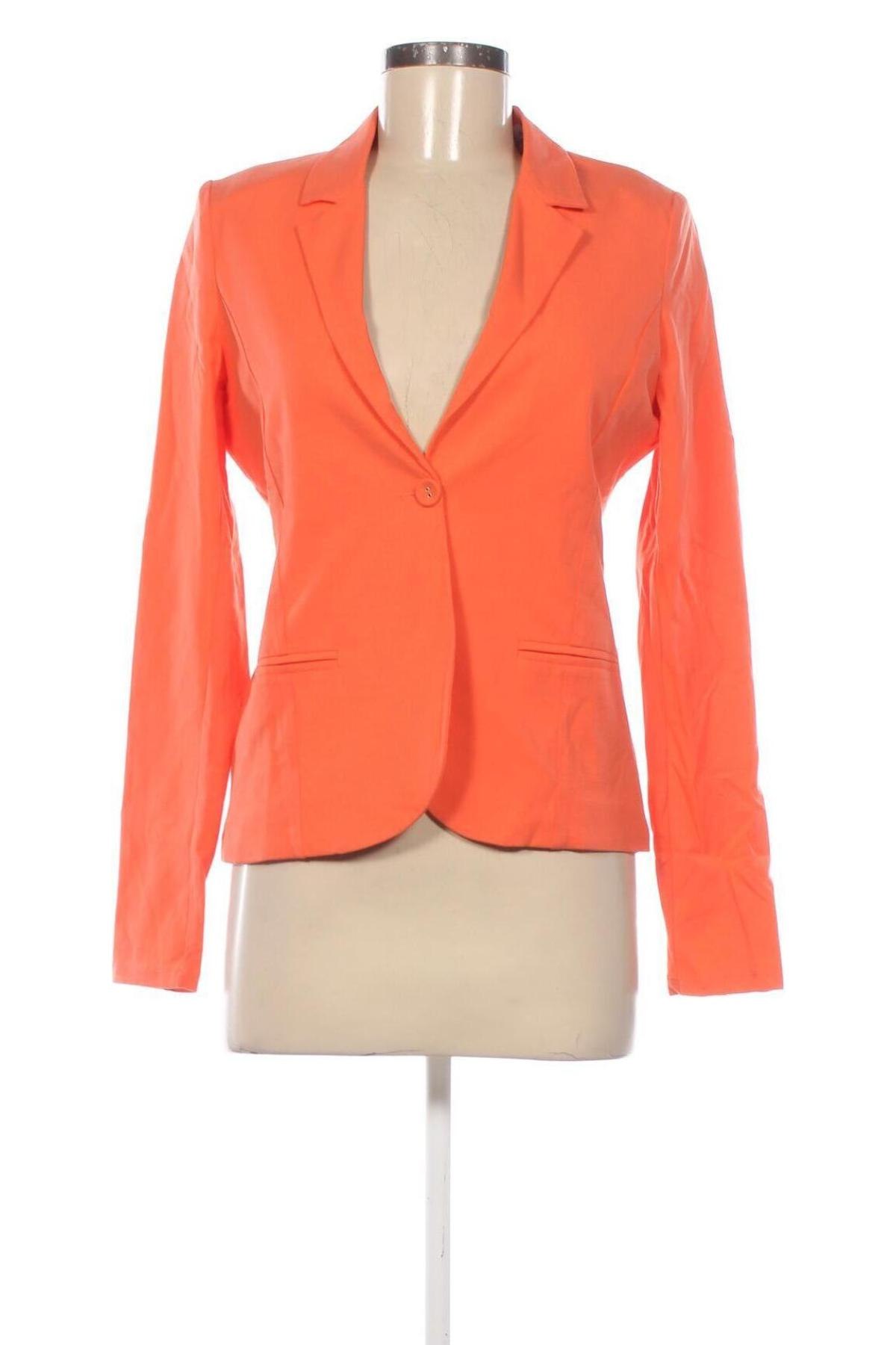 Damen Blazer Kaffe, Größe S, Farbe Orange, Preis 19,49 €