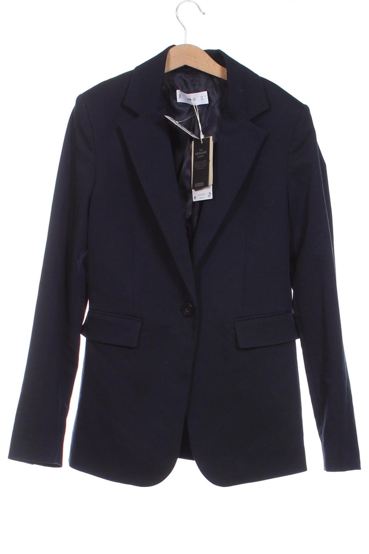 Damen Blazer Mango, Größe XS, Farbe Blau, Preis € 47,49