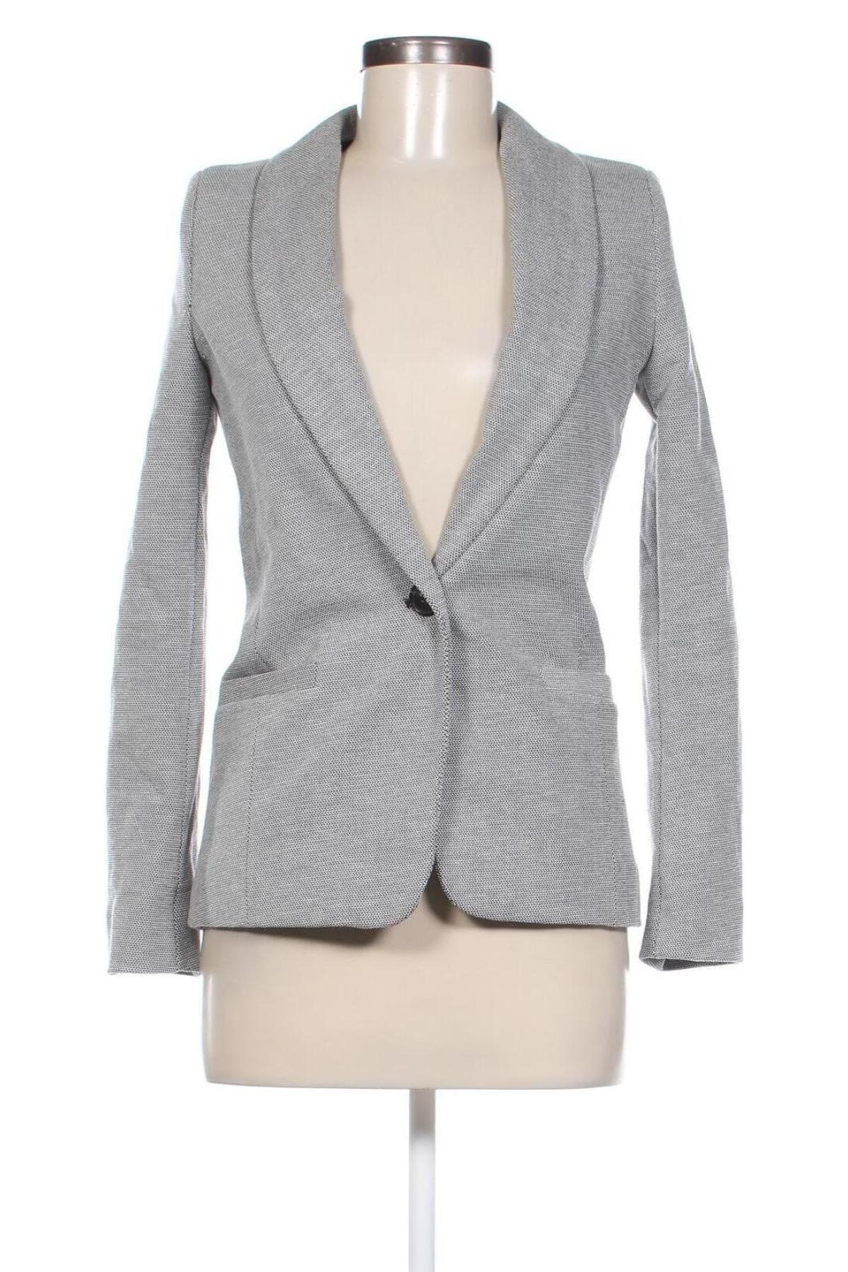 Damen Blazer Mango, Größe XS, Farbe Grau, Preis € 19,49