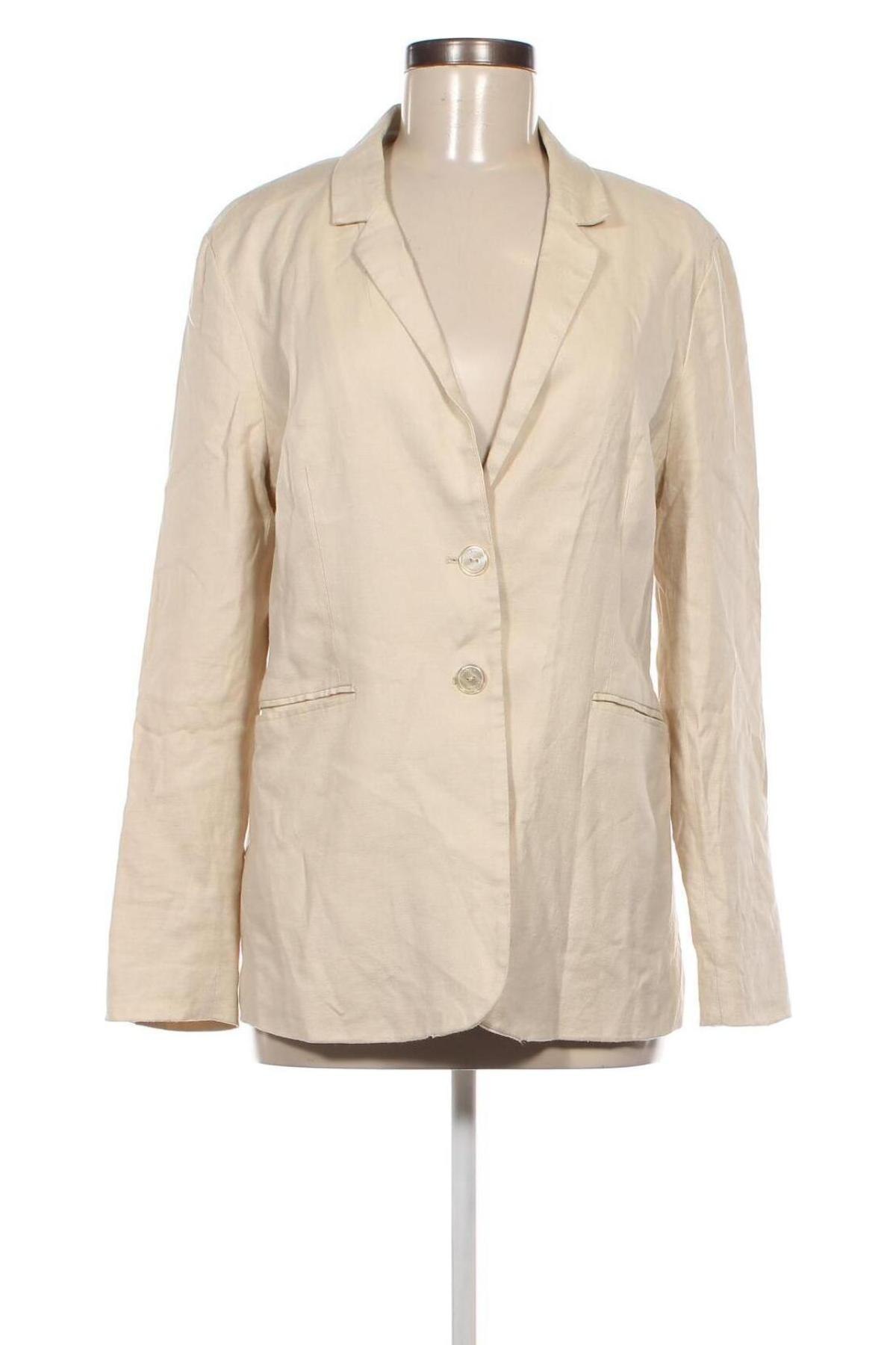 Damen Blazer Manor, Größe M, Farbe Beige, Preis 15,99 €