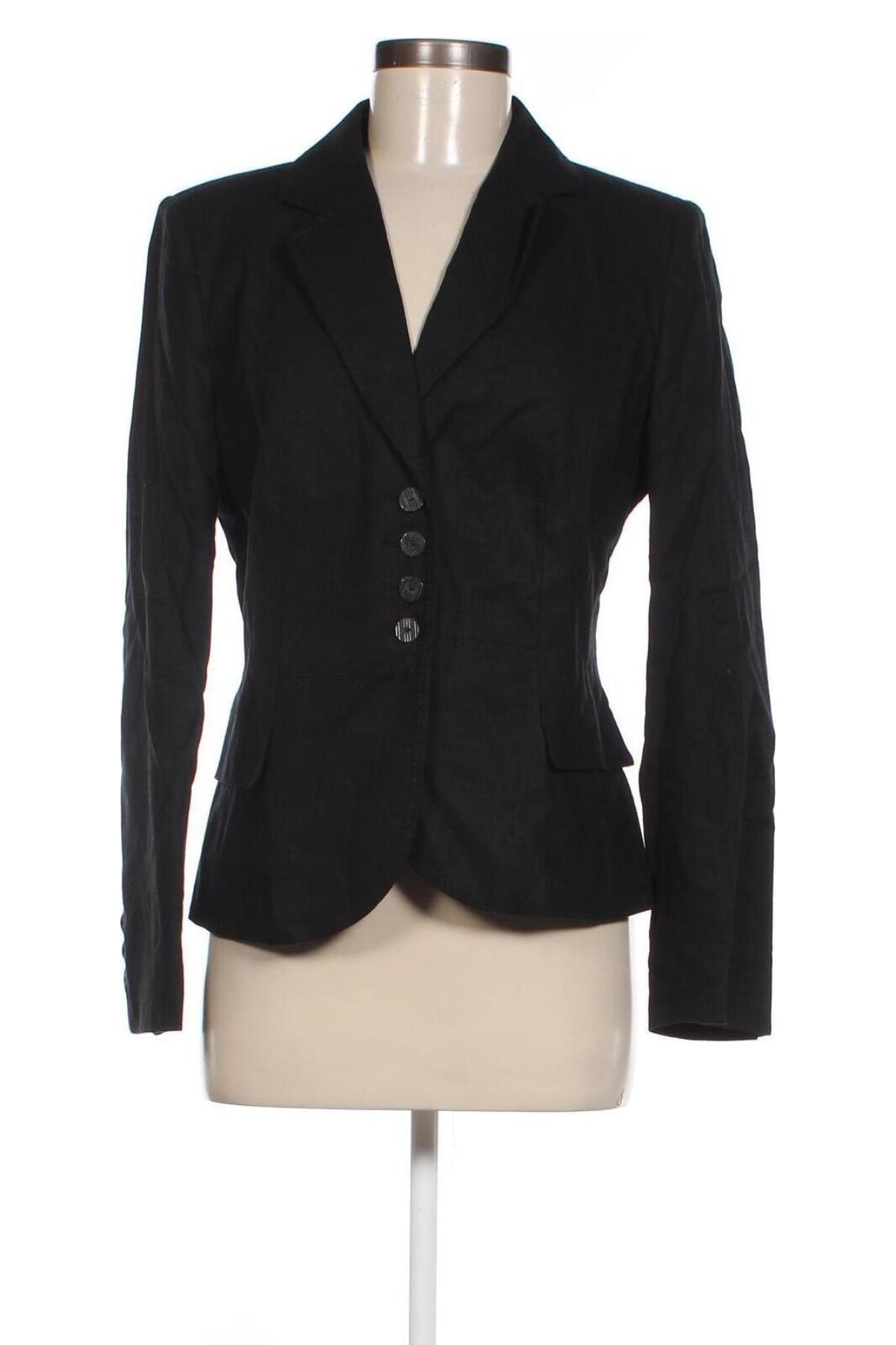 Damen Blazer Marks & Spencer, Größe L, Farbe Schwarz, Preis 17,49 €