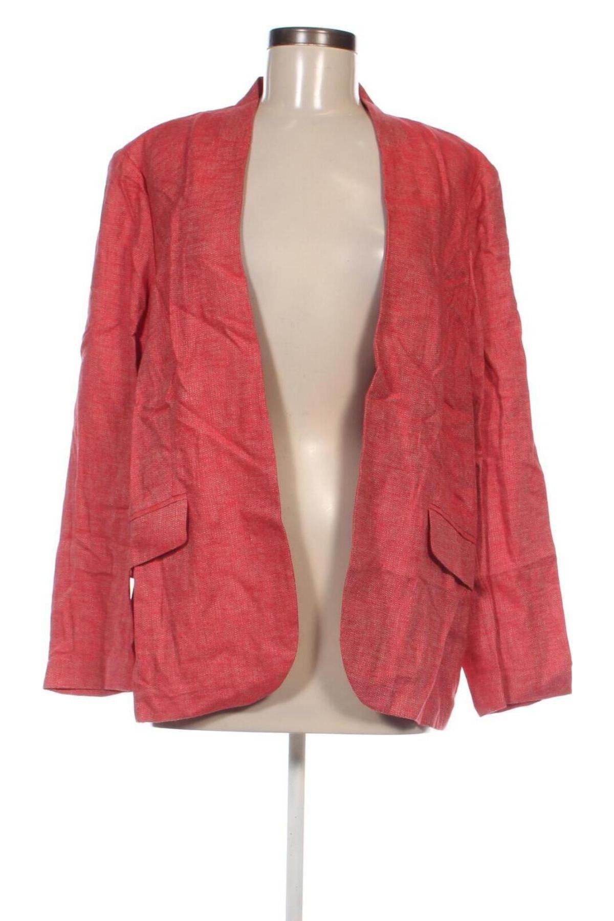 Damen Blazer Marks & Spencer, Größe XXL, Farbe Rot, Preis 17,49 €