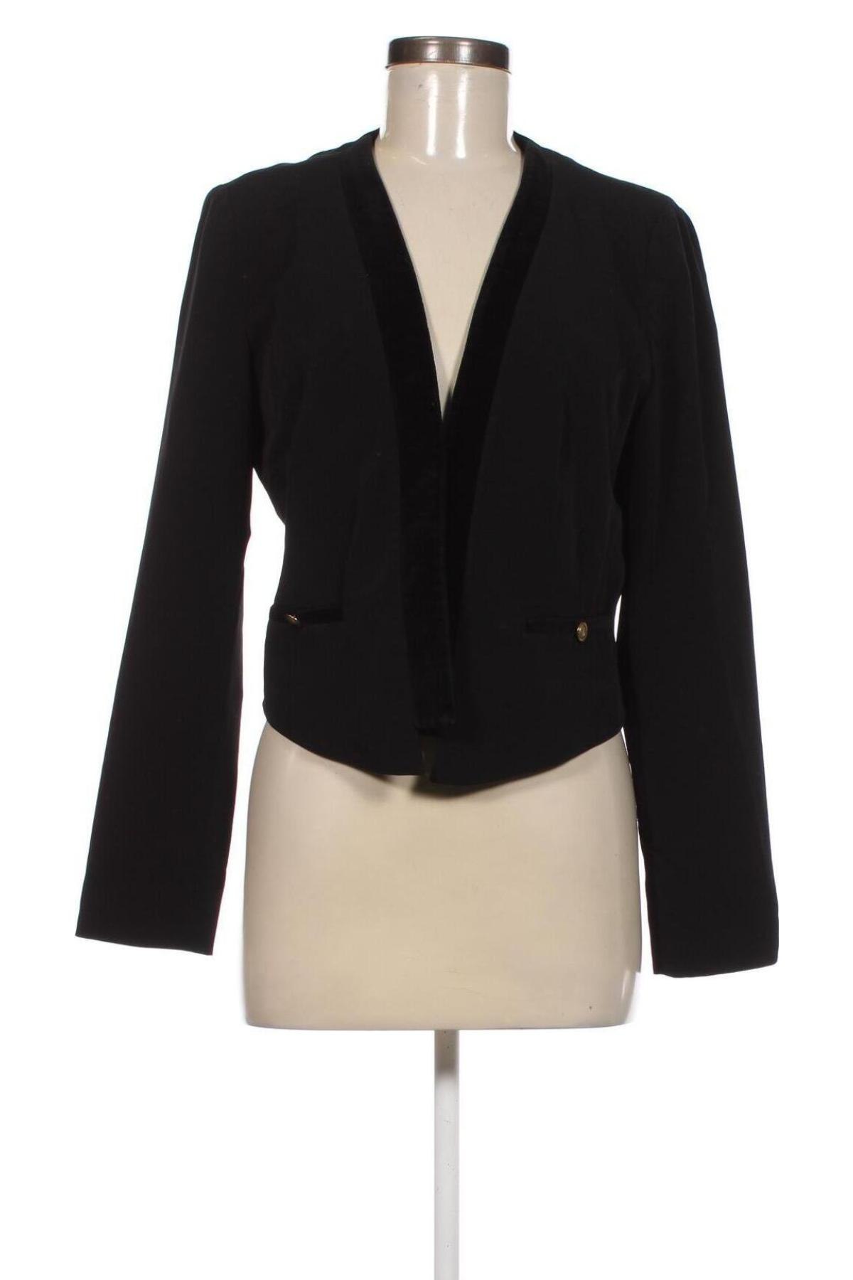 Damen Blazer Marks & Spencer, Größe M, Farbe Schwarz, Preis 17,49 €