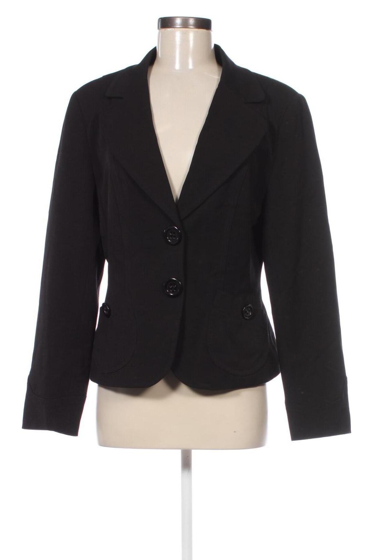 Damen Blazer Oui, Größe M, Farbe Schwarz, Preis € 38,49