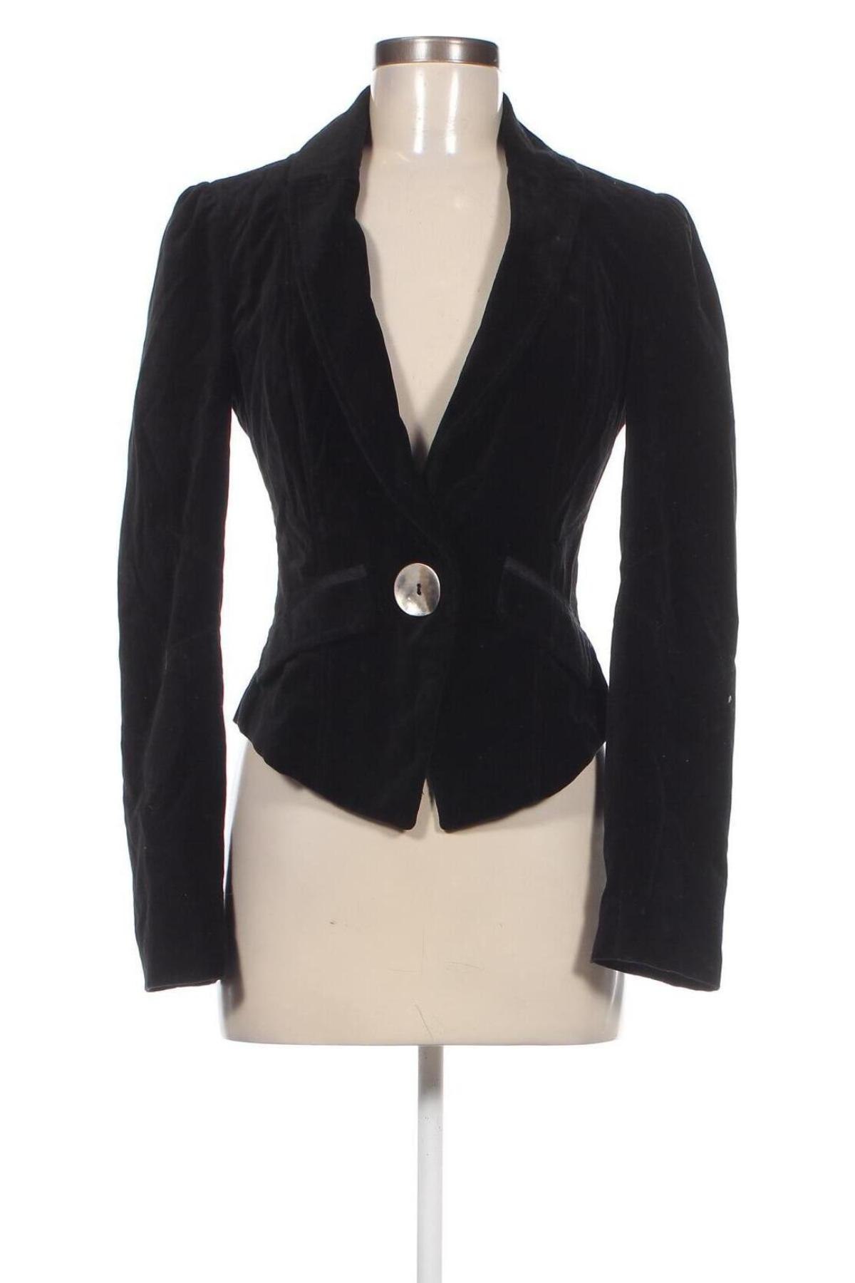 Damen Blazer Promod, Größe XS, Farbe Schwarz, Preis 24,49 €