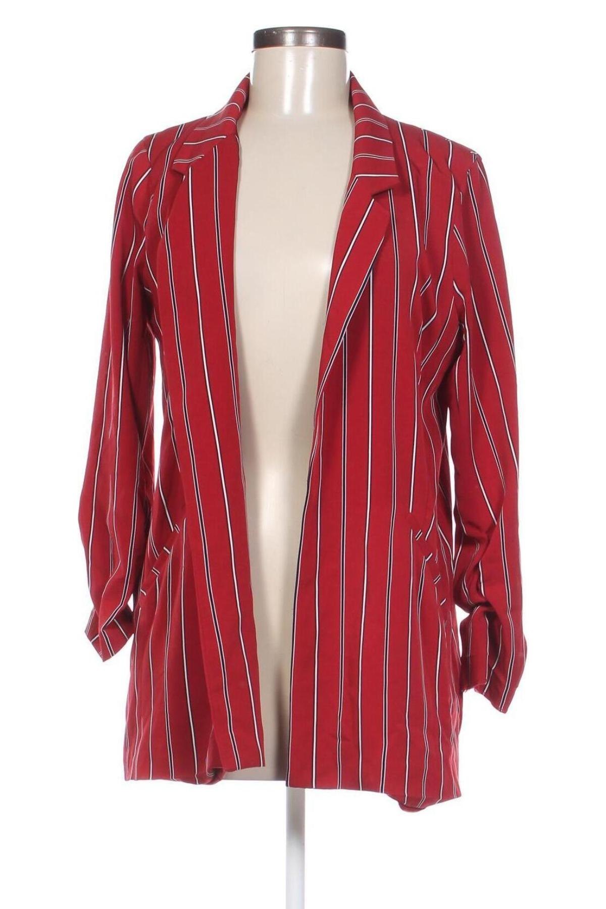 Damen Blazer Pull&Bear, Größe L, Farbe Rot, Preis 13,99 €