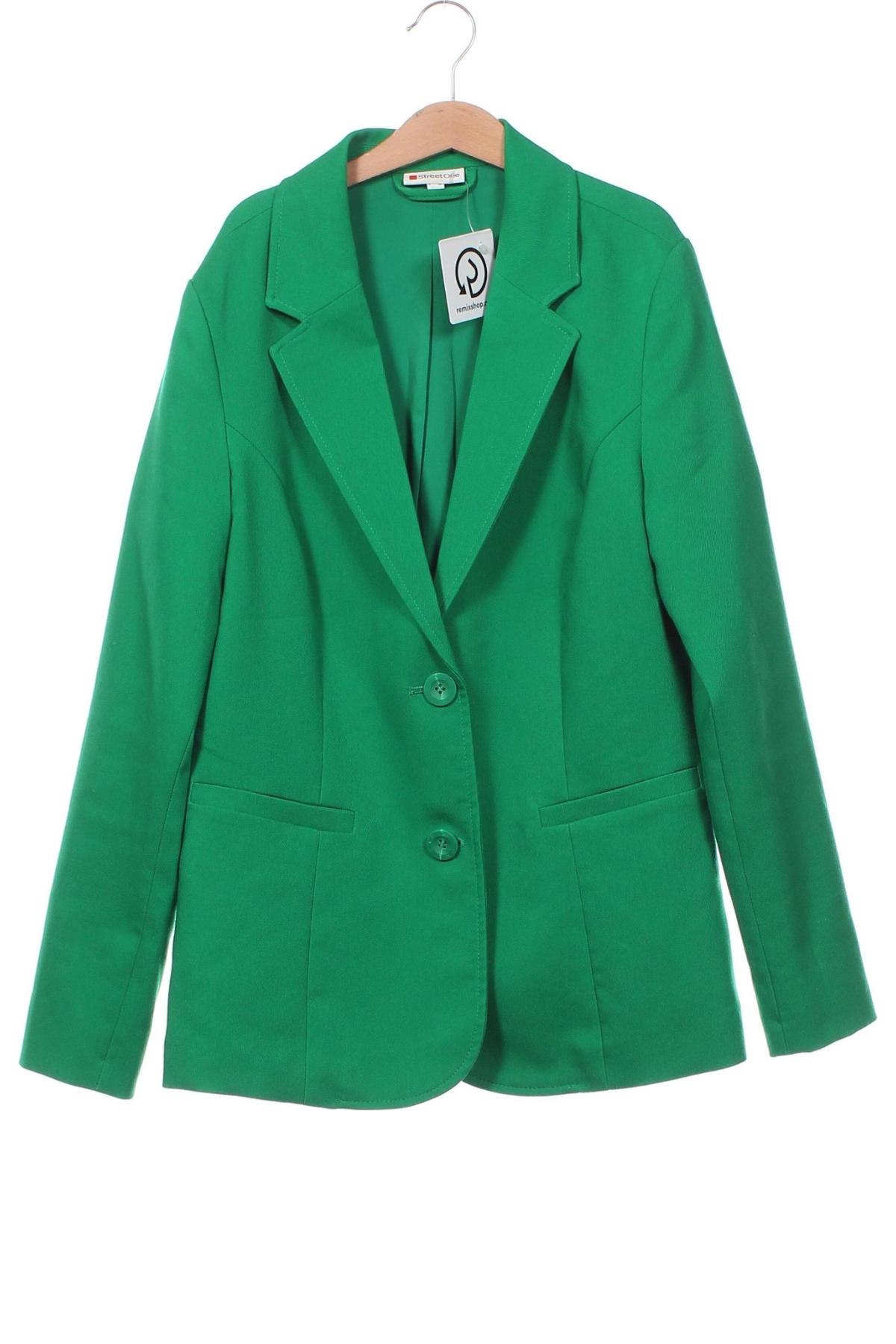 Damen Blazer Street One, Größe XS, Farbe Grün, Preis € 35,00