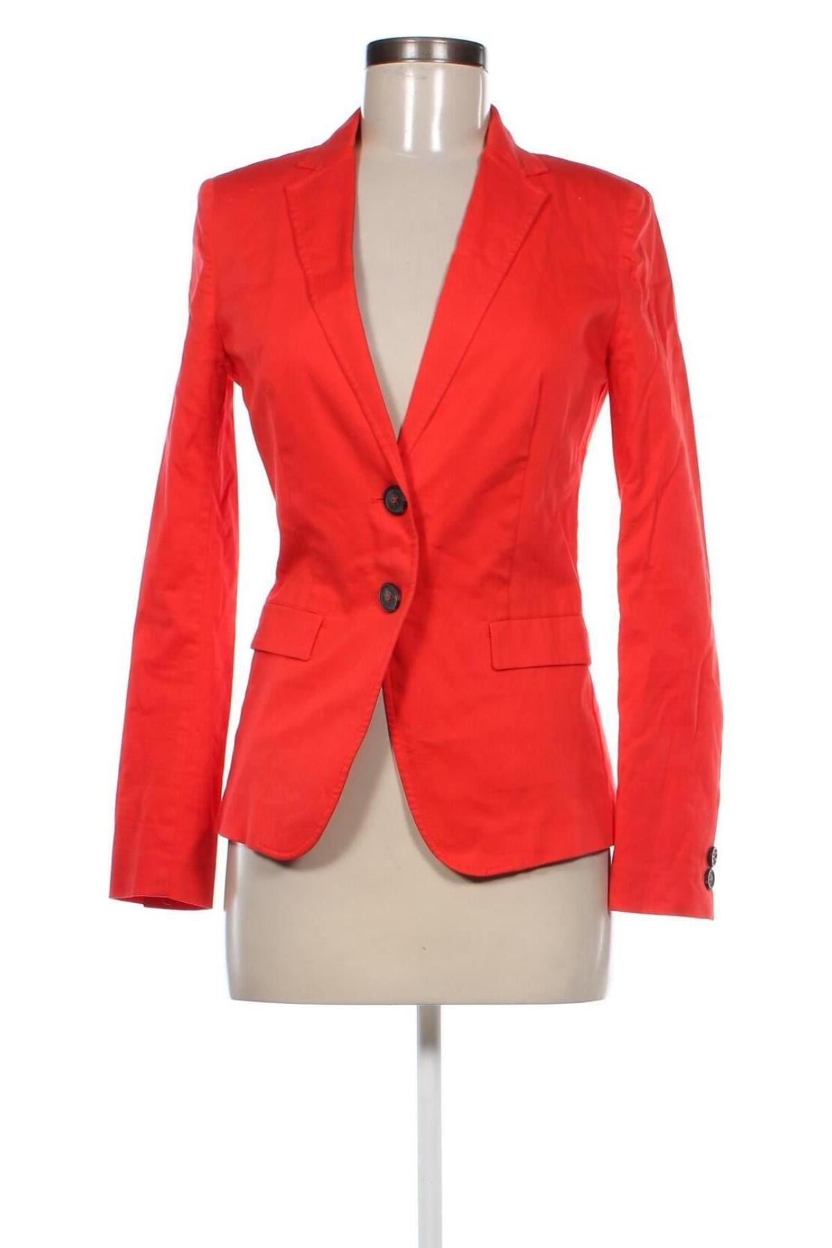 Damen Blazer United Colors Of Benetton, Größe XS, Farbe Rot, Preis 47,99 €