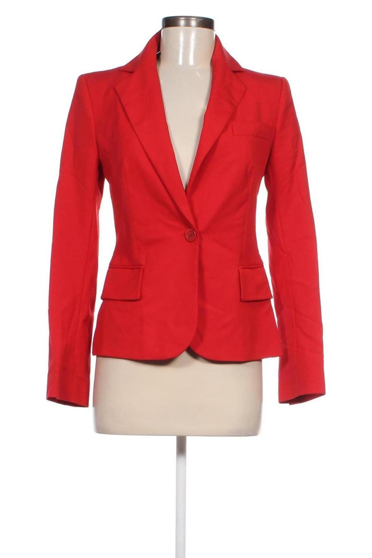 Damen Blazer Zara, Größe M, Farbe Rot, Preis 15,99 €