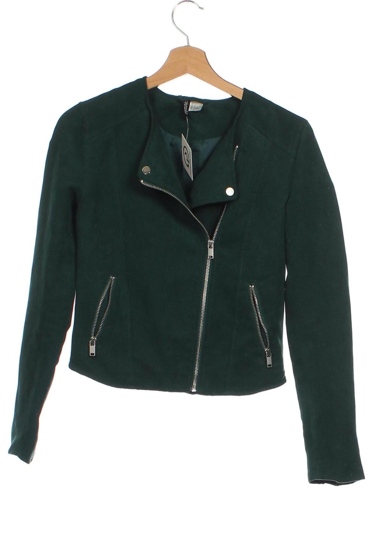 Damenjacke H&M Divided, Größe XS, Farbe Grün, Preis € 17,49