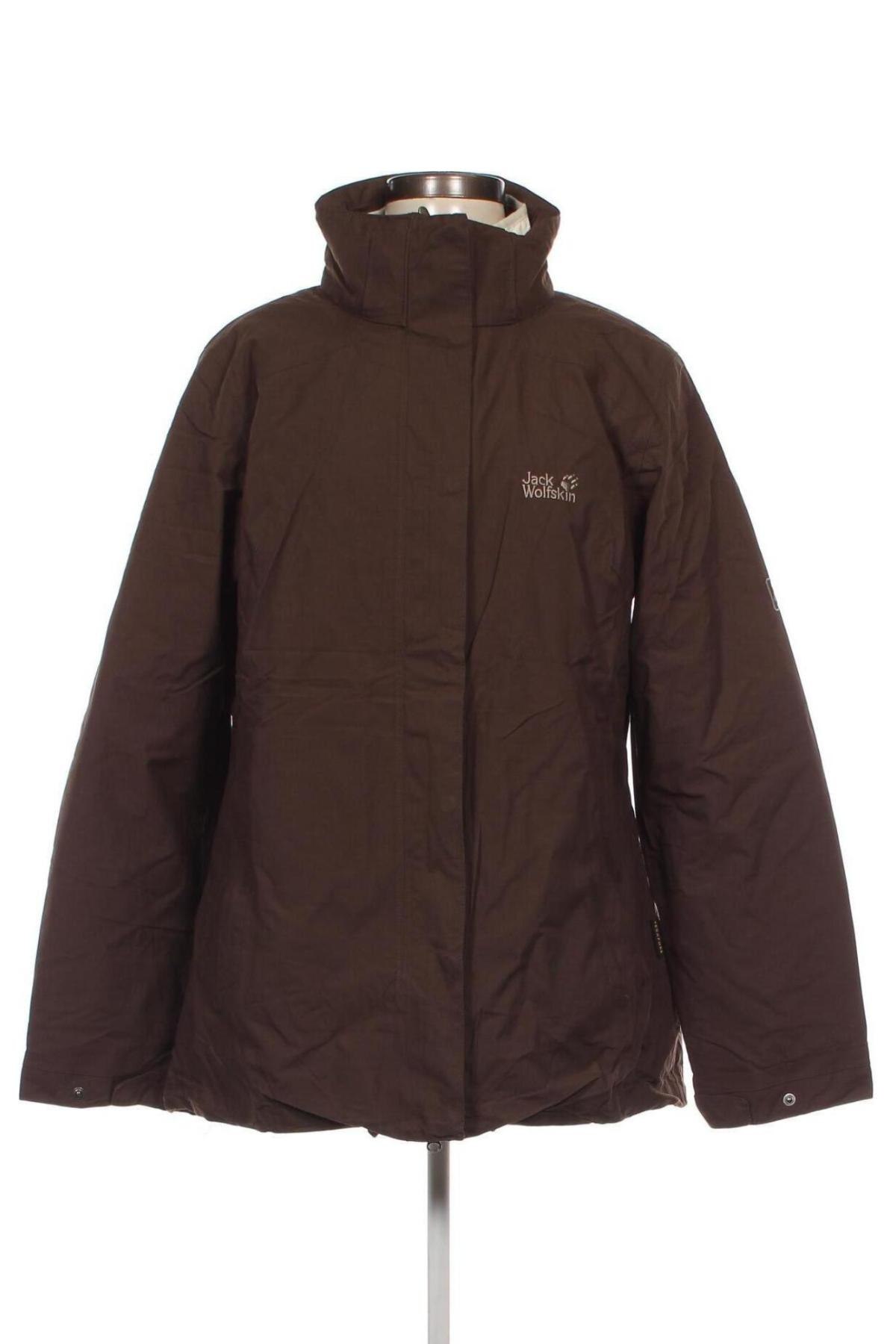 Damenjacke Jack Wolfskin, Größe XL, Farbe Braun, Preis 50,49 €