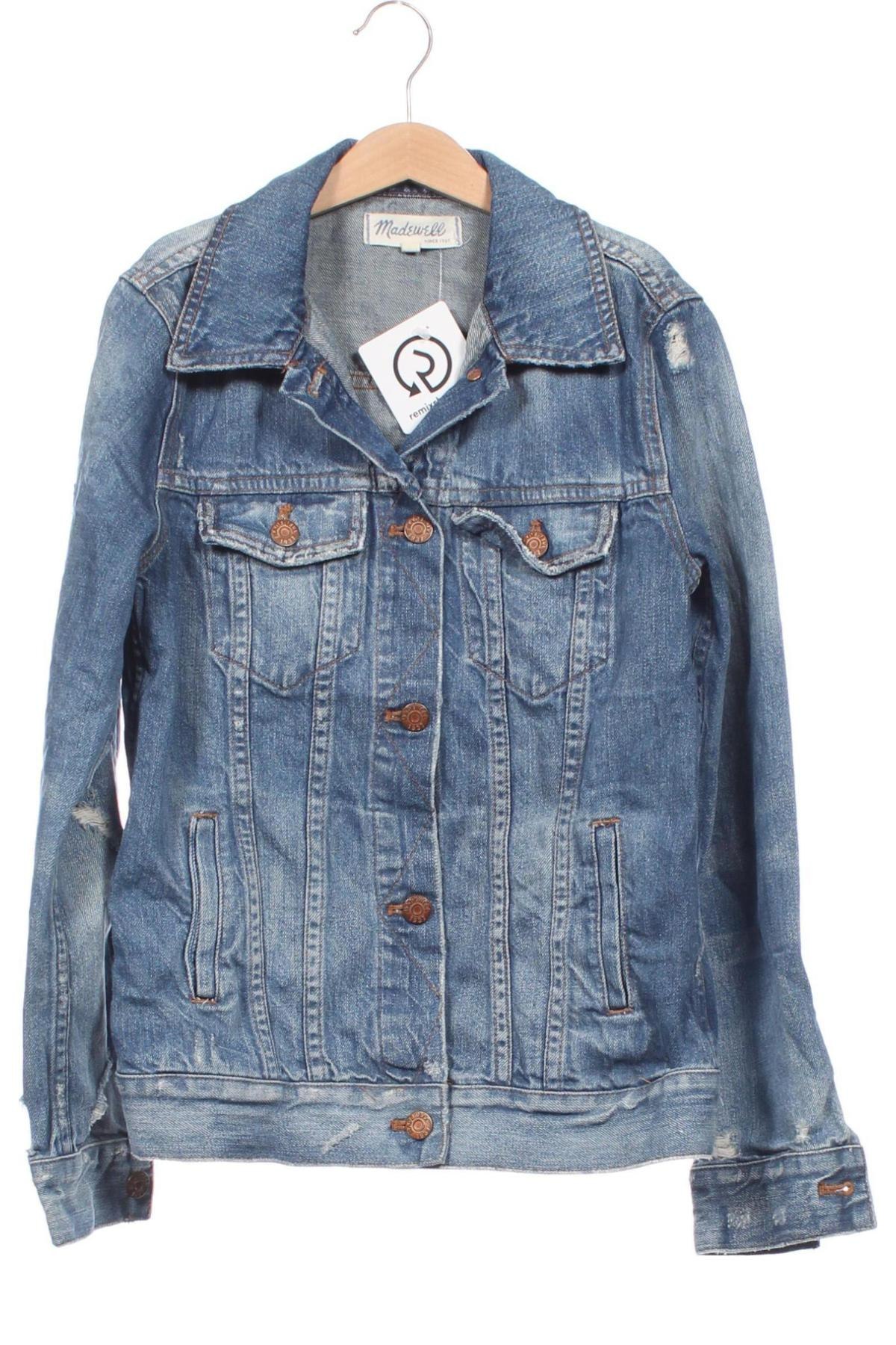 Damenjacke Madewell, Größe XS, Farbe Blau, Preis 61,99 €