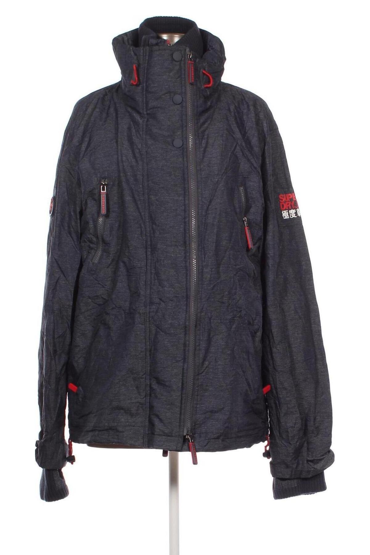 Damenjacke Superdry, Größe XL, Farbe Blau, Preis 27,99 €