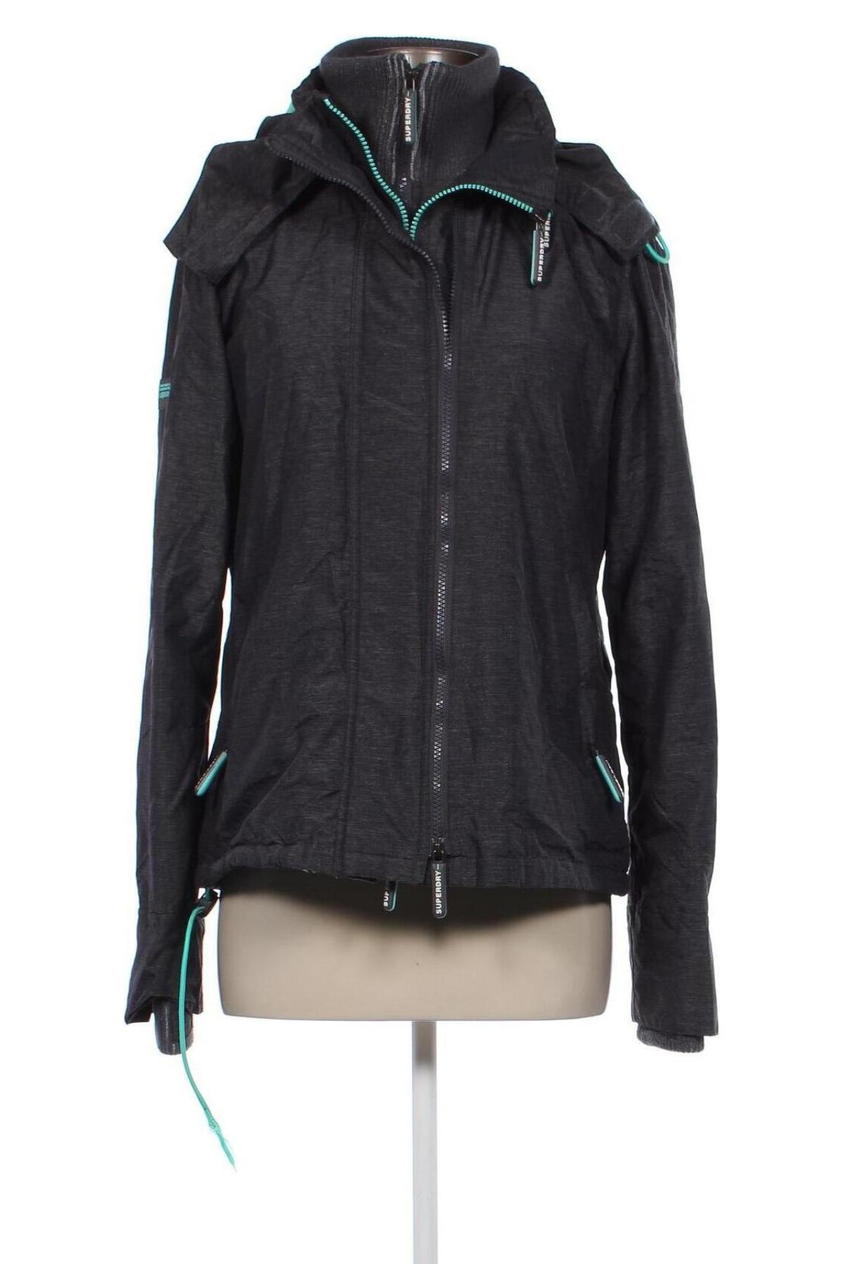 Damenjacke Superdry, Größe L, Farbe Grau, Preis 42,49 €