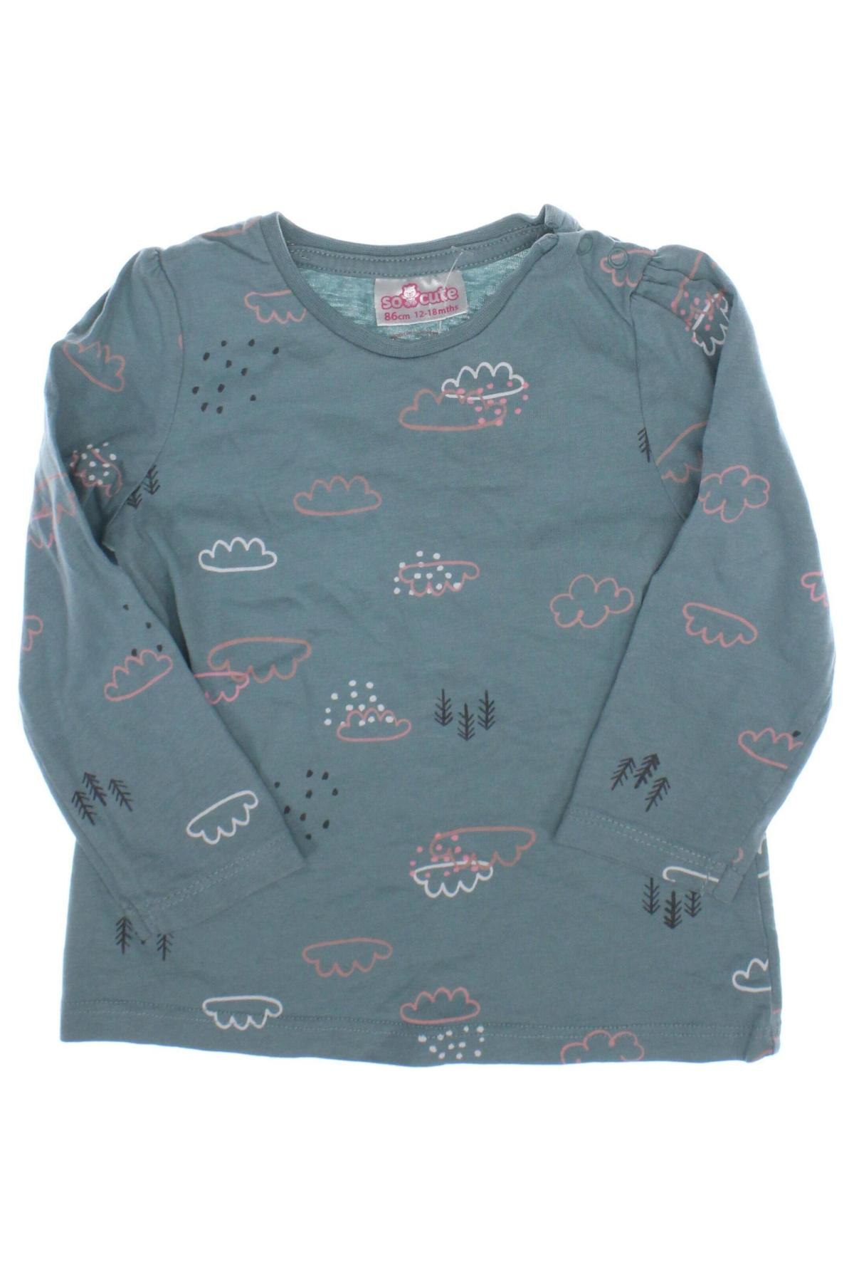 Kinder Shirt, Größe 12-18m/ 80-86 cm, Farbe Grün, Preis € 3,99