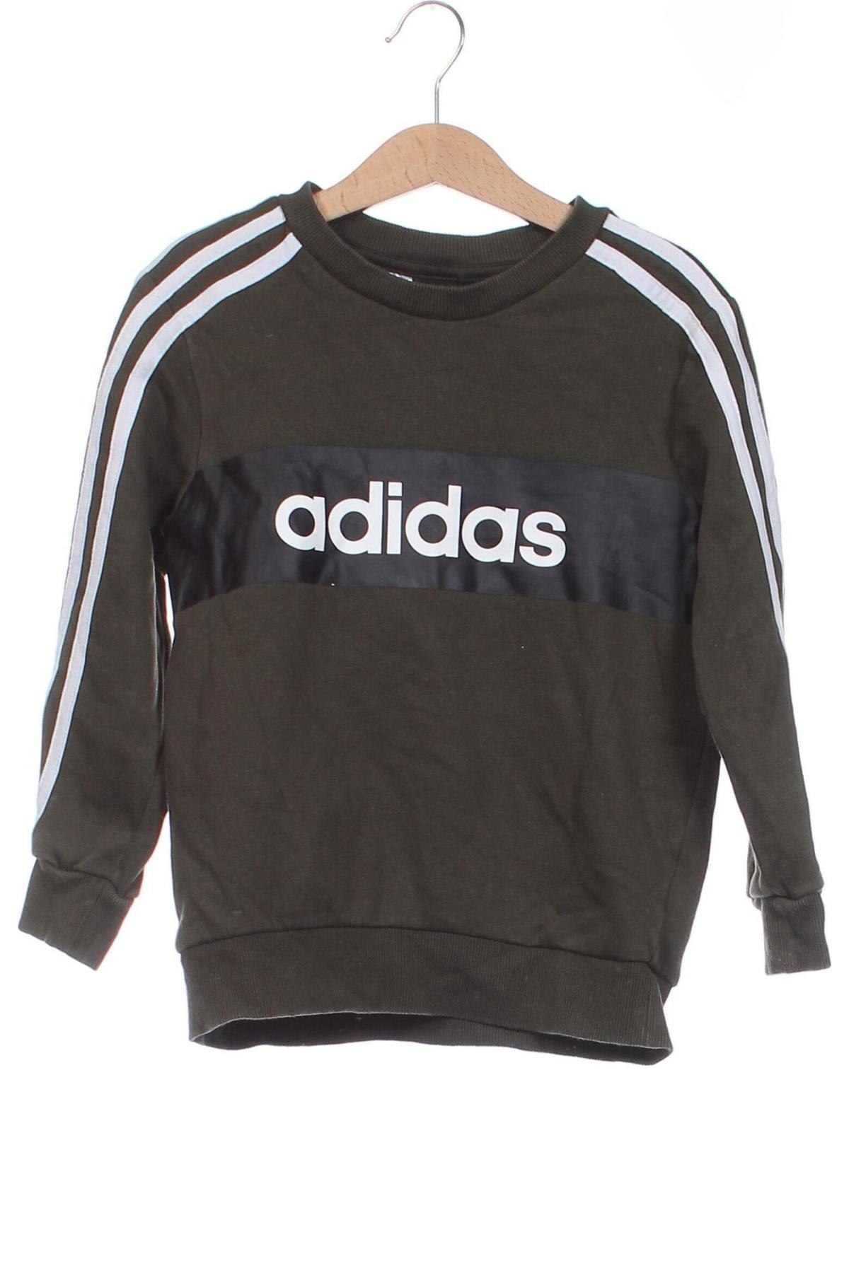 Kinder Shirt Adidas, Größe 5-6y/ 116-122 cm, Farbe Grün, Preis € 23,99