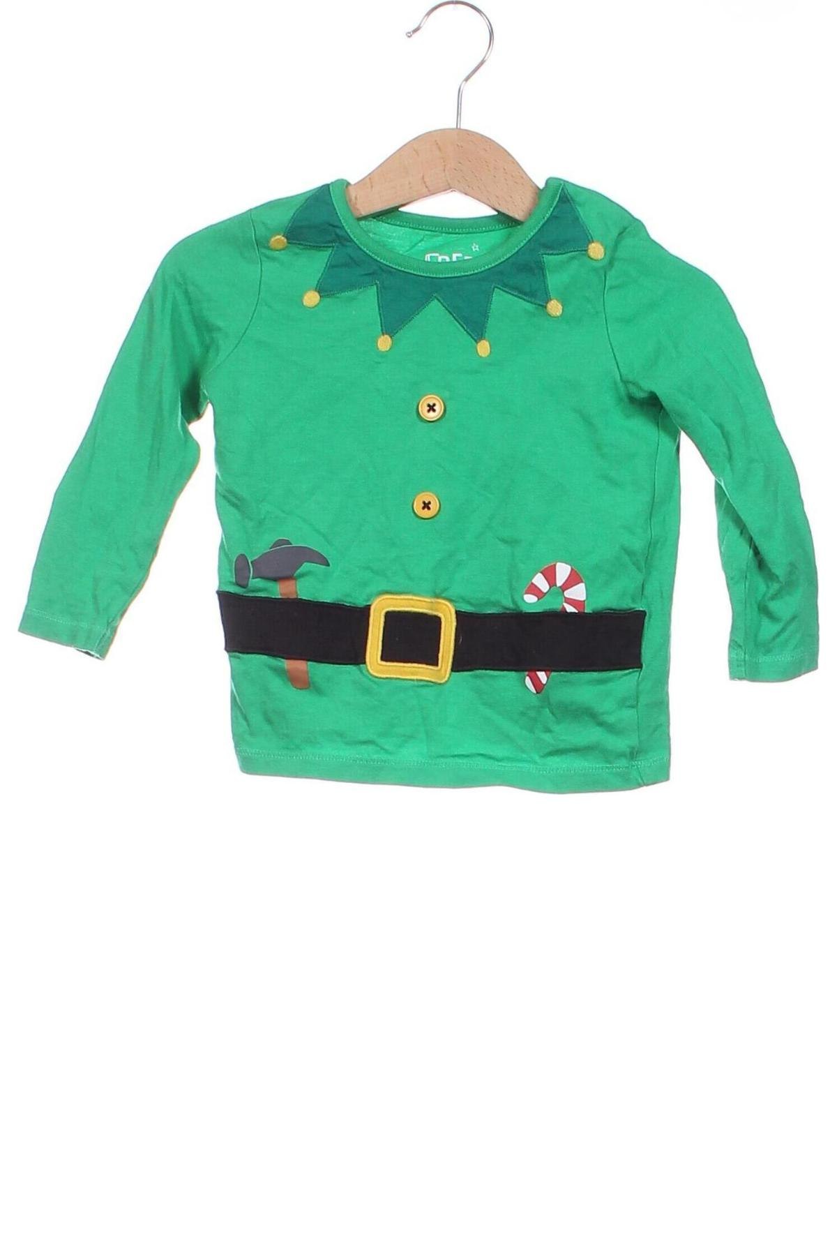 Kinder Shirt F&F, Größe 9-12m/ 74-80 cm, Farbe Grün, Preis € 7,99