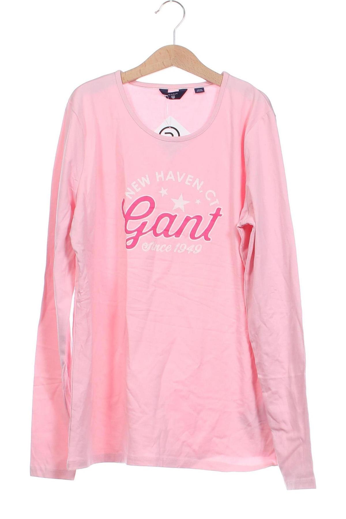 Kinder Shirt Gant, Größe 14-15y/ 168-170 cm, Farbe Rosa, Preis 13,49 €