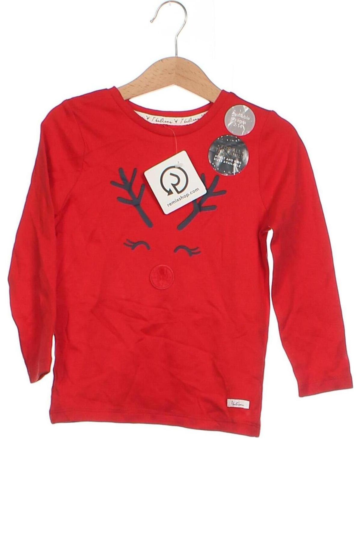 Kinder Shirt George, Größe 2-3y/ 98-104 cm, Farbe Rot, Preis € 4,49