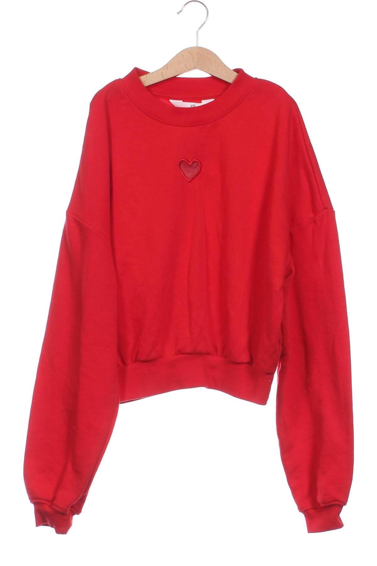 Kinder Shirt H&M, Größe 12-13y/ 158-164 cm, Farbe Rot, Preis 4,99 €