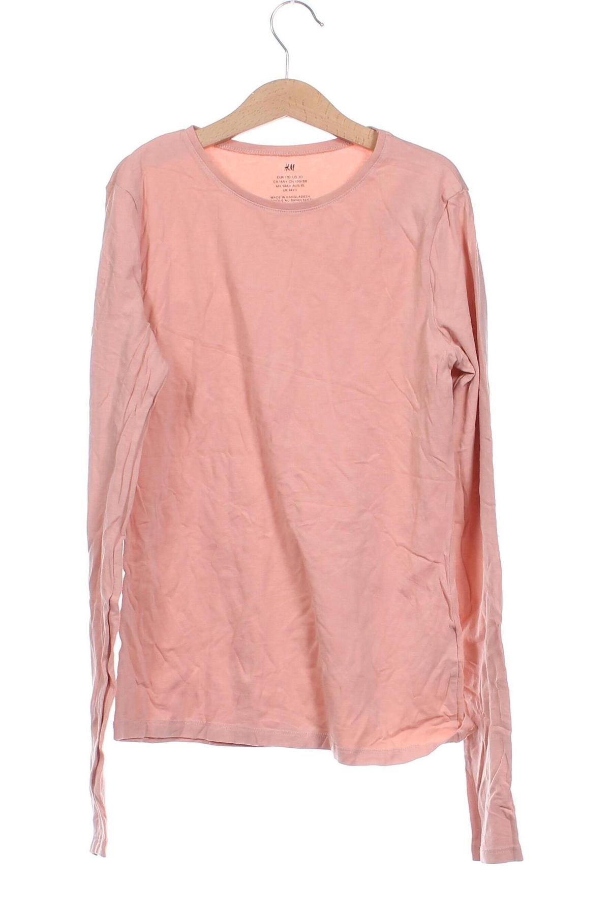 Kinder Shirt H&M, Größe 14-15y/ 168-170 cm, Farbe Rosa, Preis € 7,99