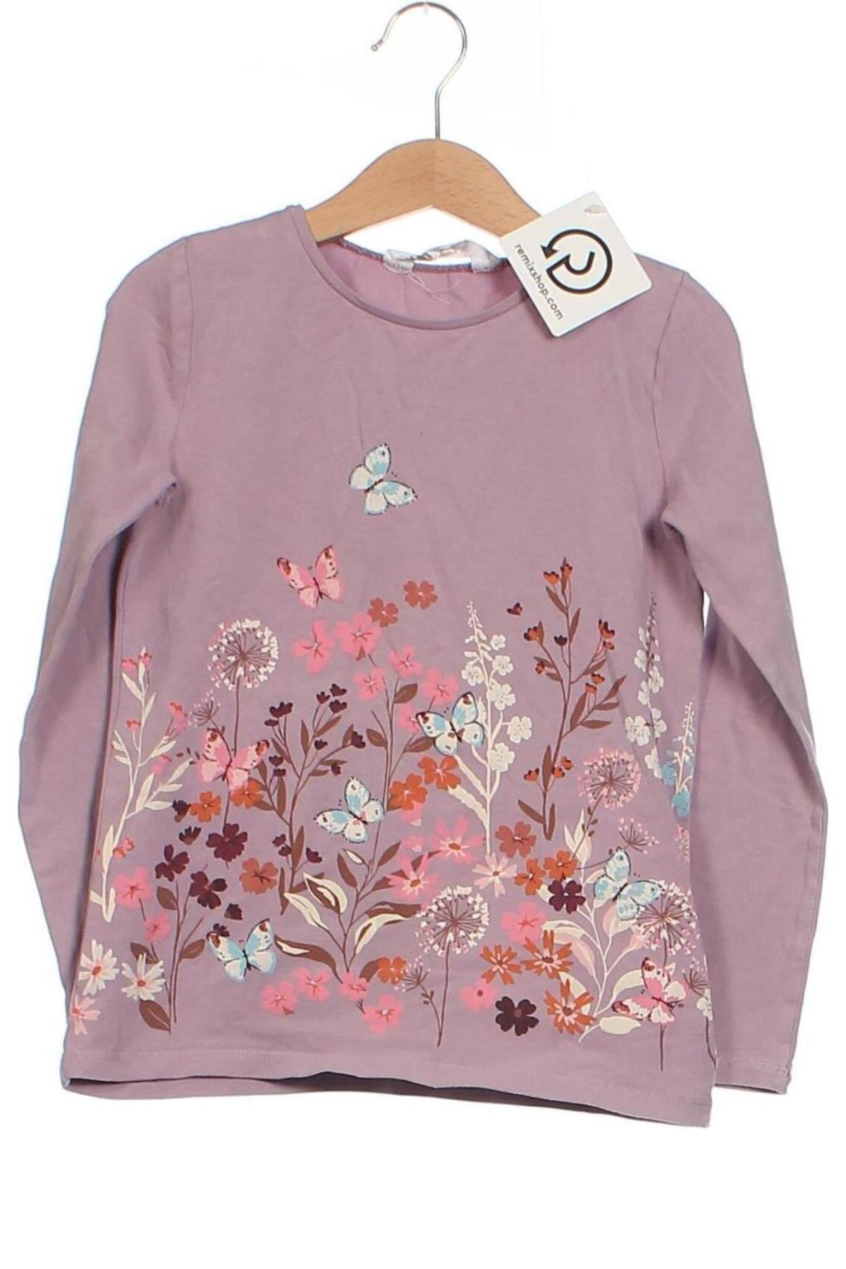 Detská blúzka  H&M, Veľkosť 6-7y/ 122-128 cm, Farba Fialová, Cena  3,95 €