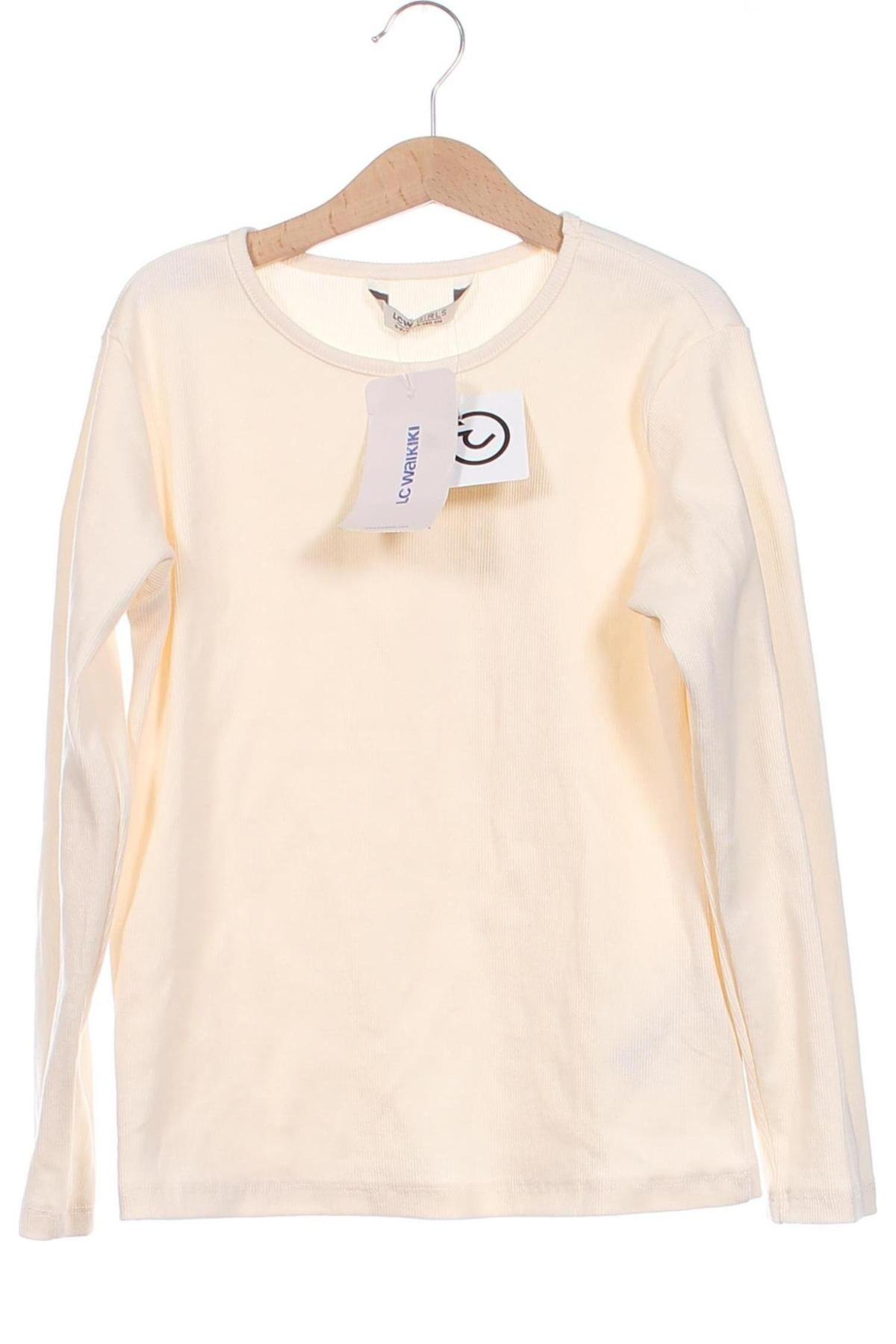 Kinder Shirt LCW, Größe 8-9y/ 134-140 cm, Farbe Beige, Preis 6,99 €