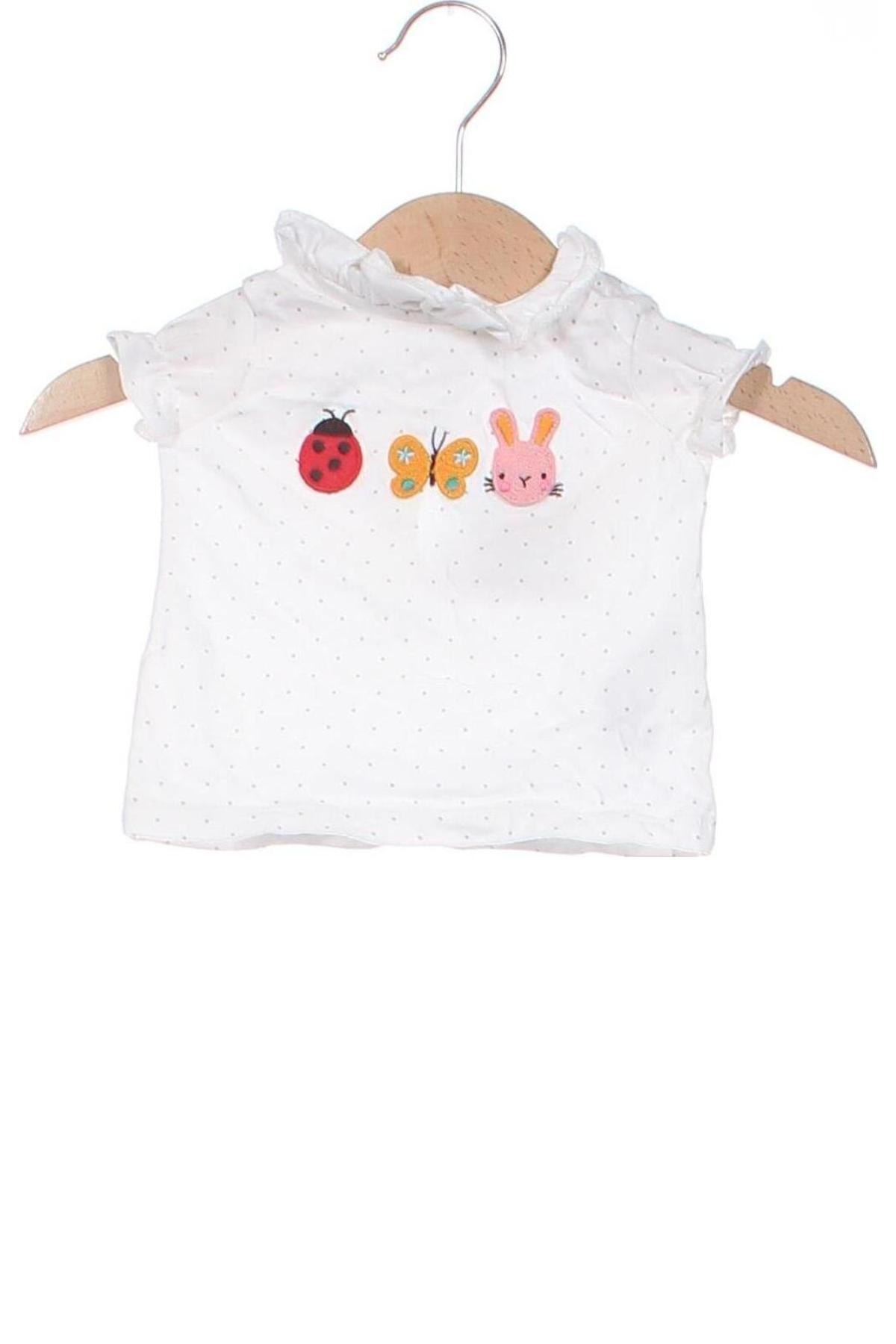 Kinder Shirt Next, Größe 1-2m/ 50-56 cm, Farbe Weiß, Preis € 11,99