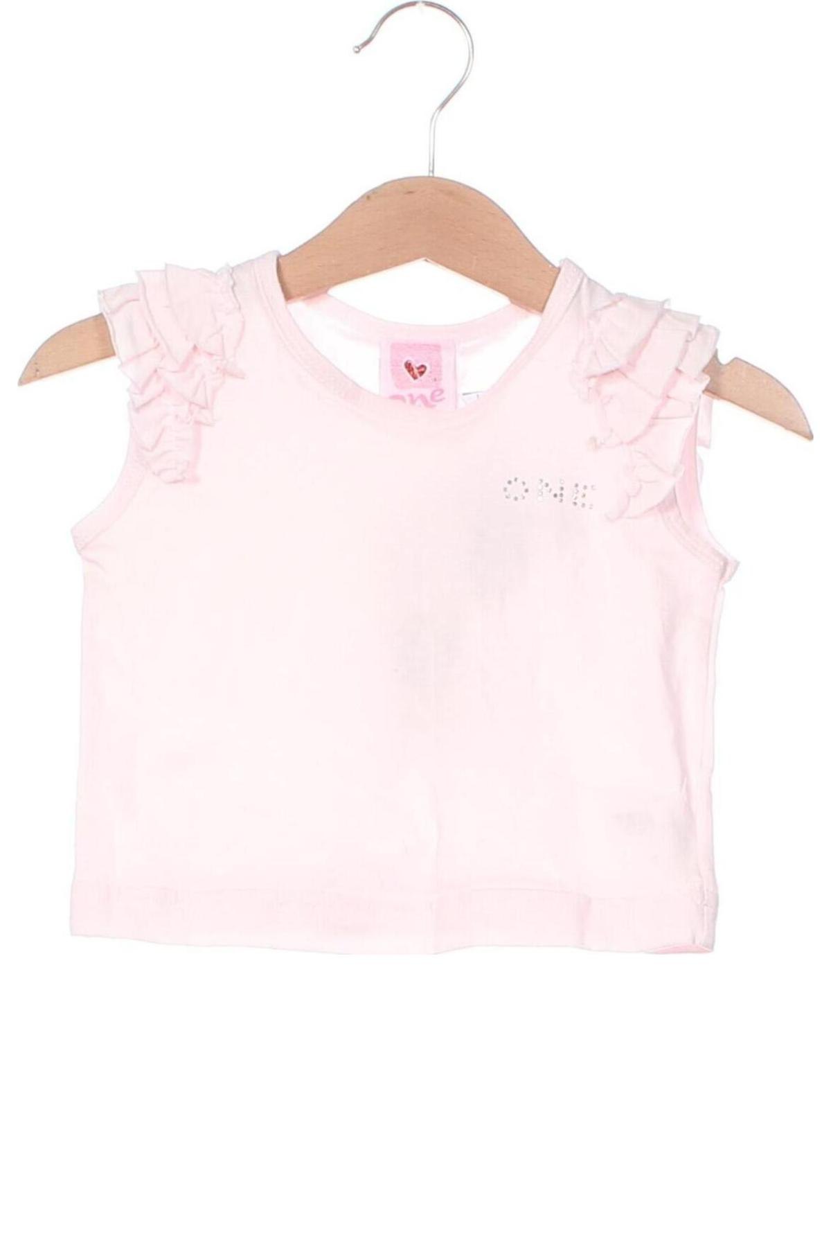 Kinder Shirt One, Größe 9-12m/ 74-80 cm, Farbe Rosa, Preis € 6,02