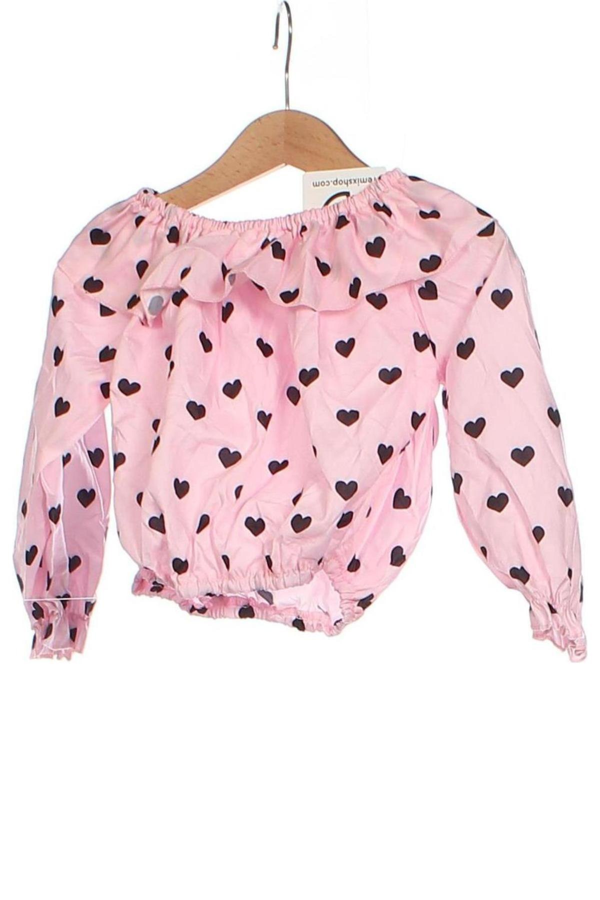 Kinder Shirt SHEIN, Größe 18-24m/ 86-98 cm, Farbe Rosa, Preis 7,99 €