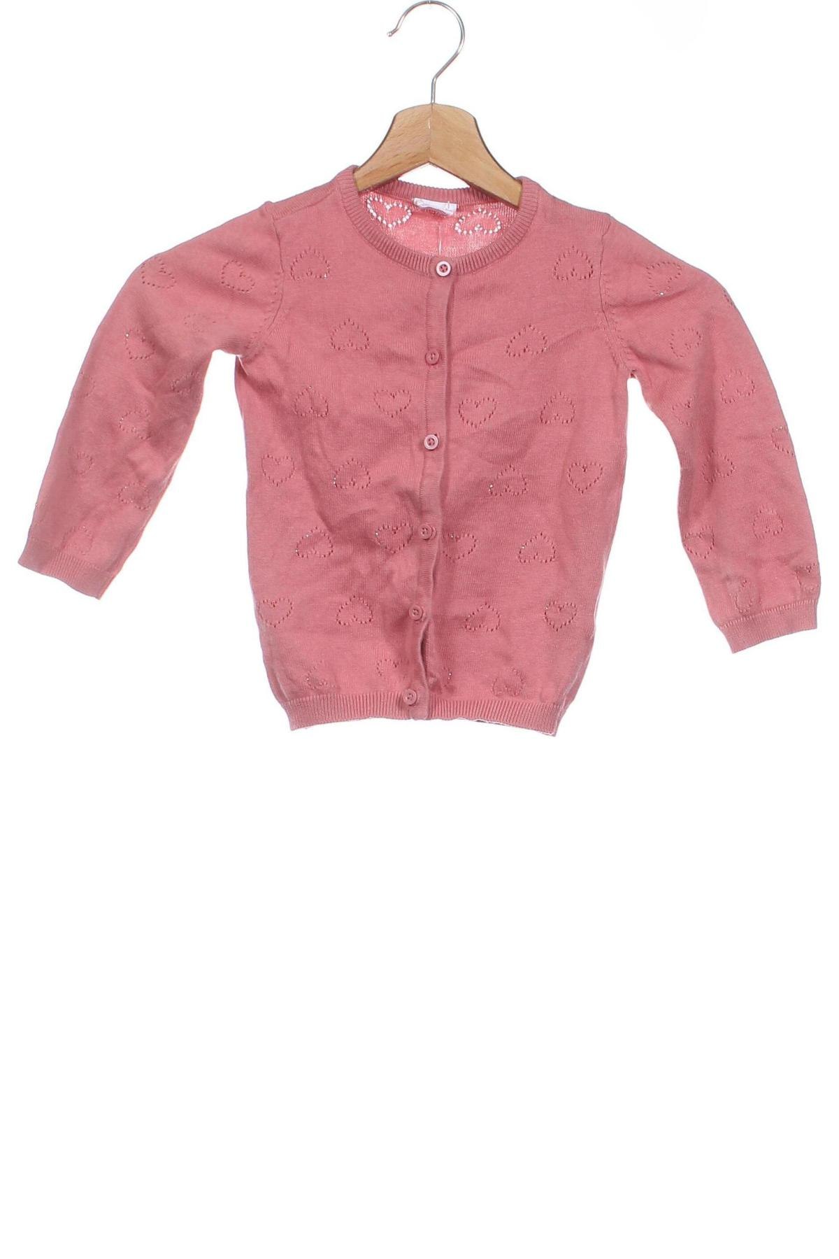 Kinder Strickjacke, Größe 18-24m/ 86-98 cm, Farbe Rosa, Preis 6,49 €