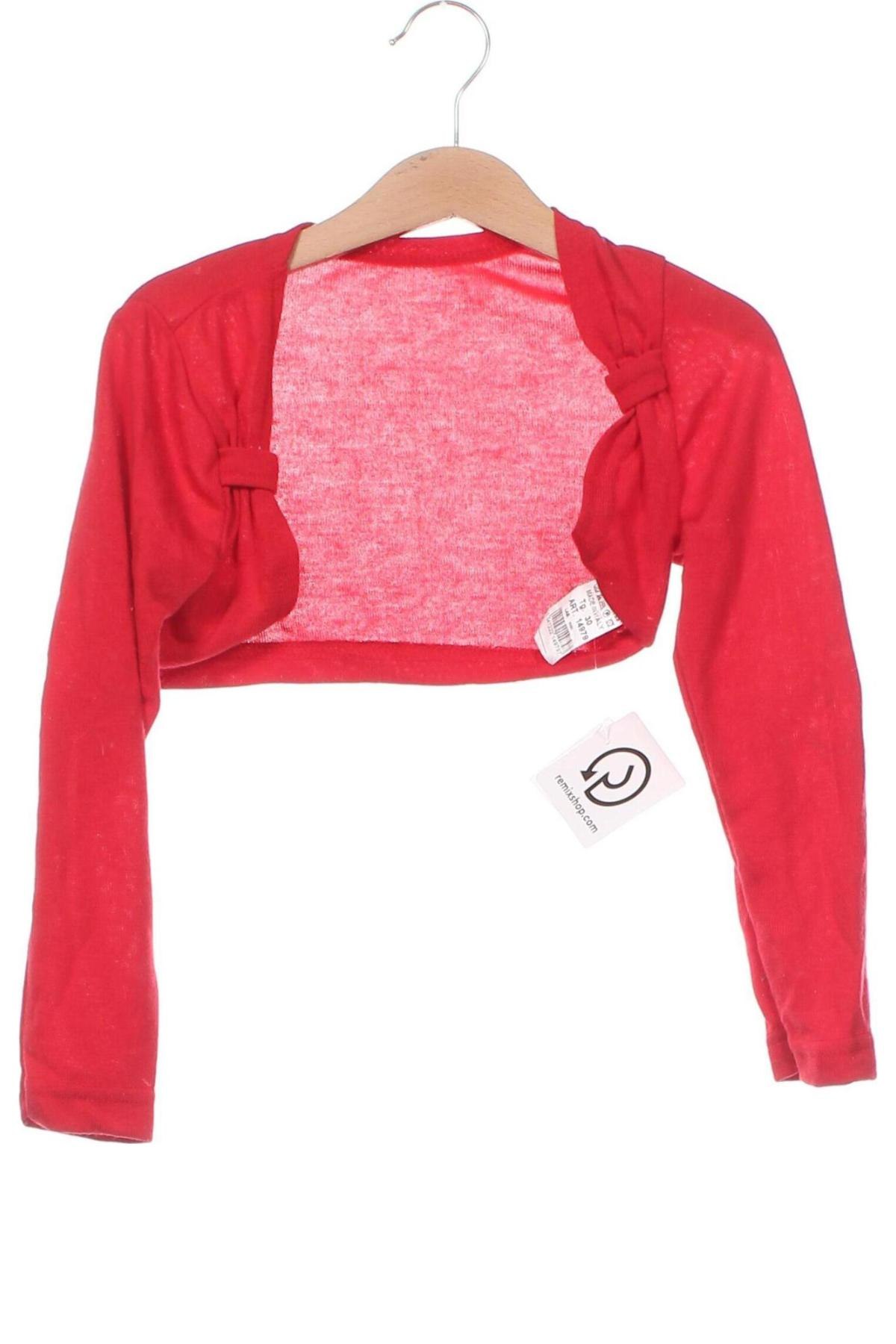 Kinder Strickjacke, Größe 6-7y/ 122-128 cm, Farbe Rot, Preis € 8,70