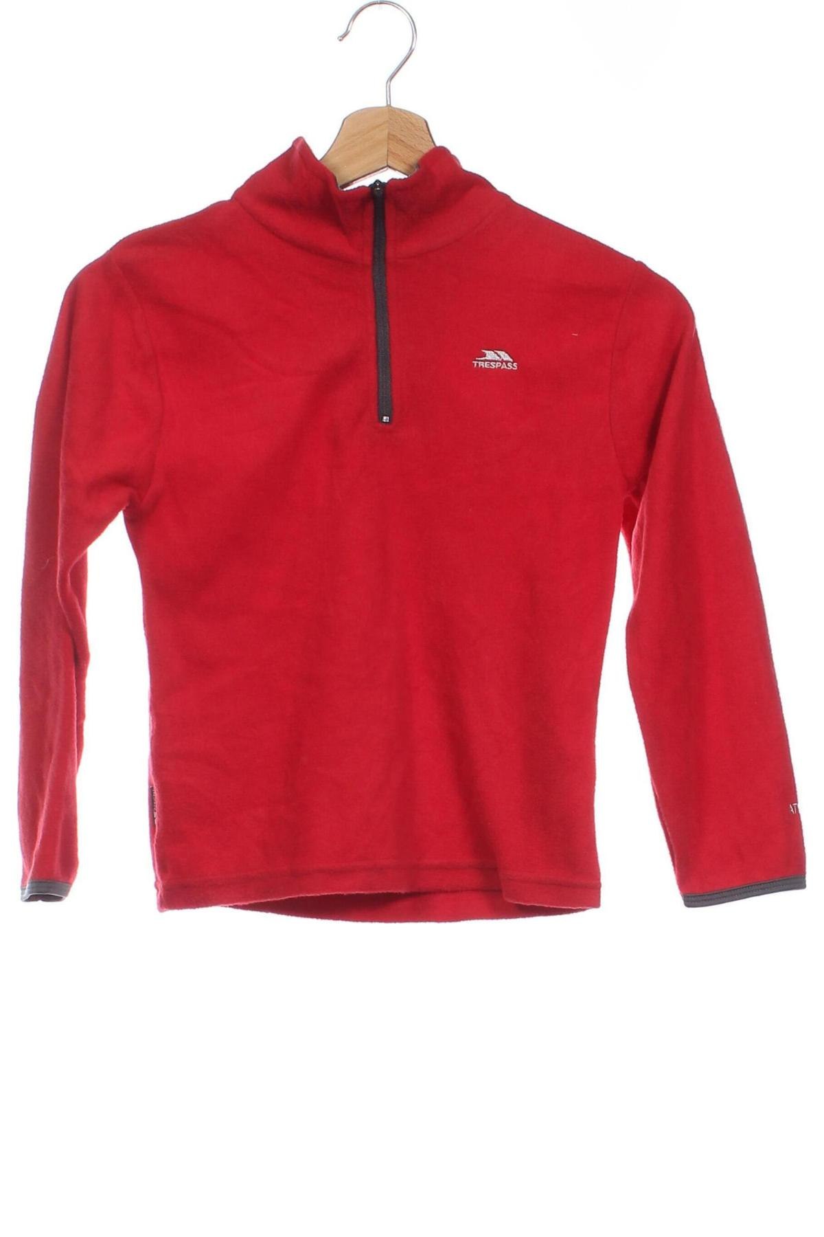 Kinder Fleece Shirt Trespass, Größe 6-7y/ 122-128 cm, Farbe Rot, Preis € 13,99