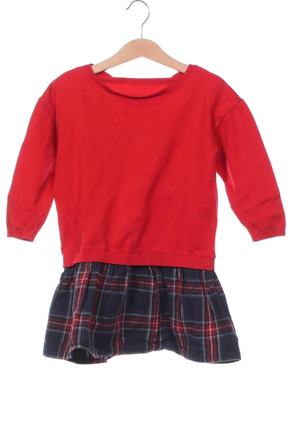 Kinderkleid, Größe 2-3y/ 98-104 cm, Farbe Rot, Preis 12,00 €