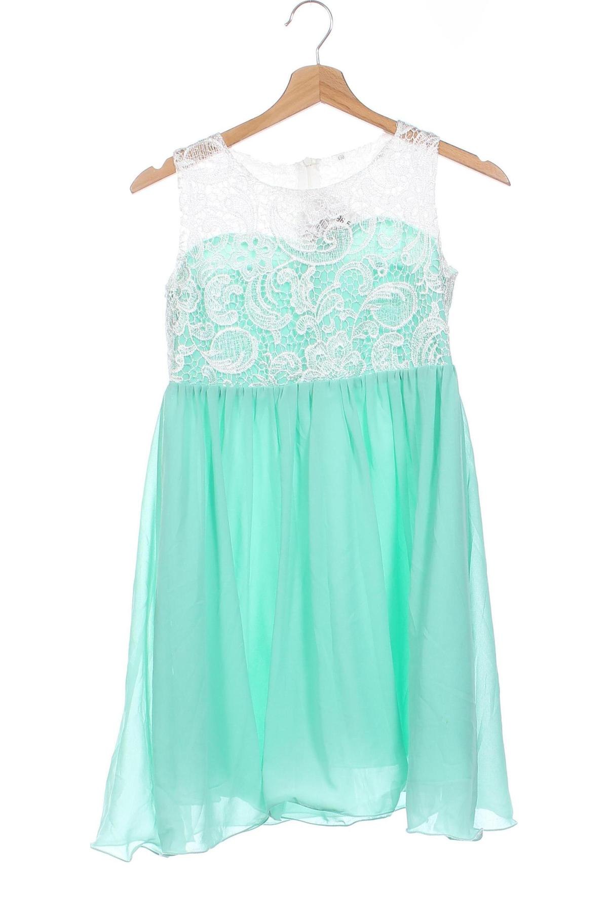 Rochie pentru copii, Mărime 10-11y/ 146-152 cm, Culoare Verde, Preț 34,99 Lei