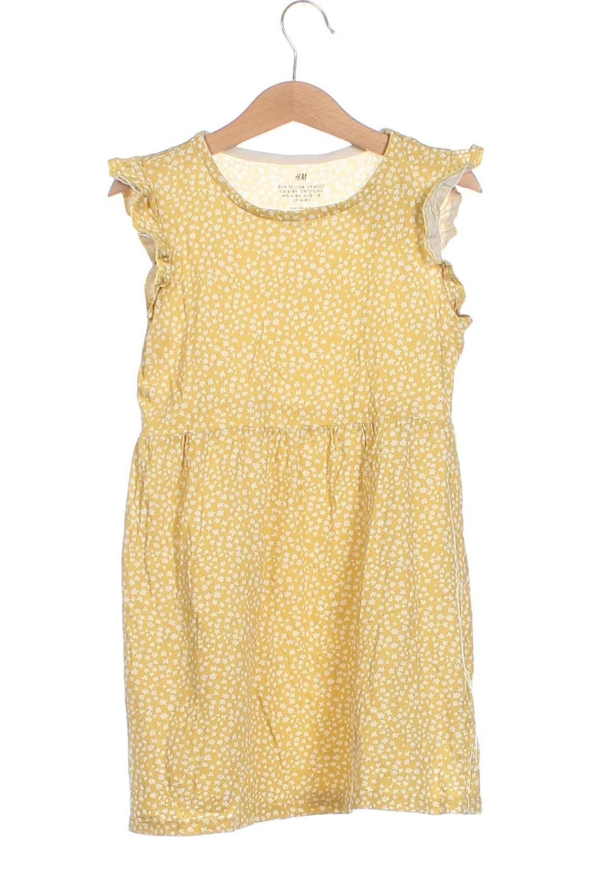 Kinderkleid H&M, Größe 6-7y/ 122-128 cm, Farbe Mehrfarbig, Preis 9,99 €