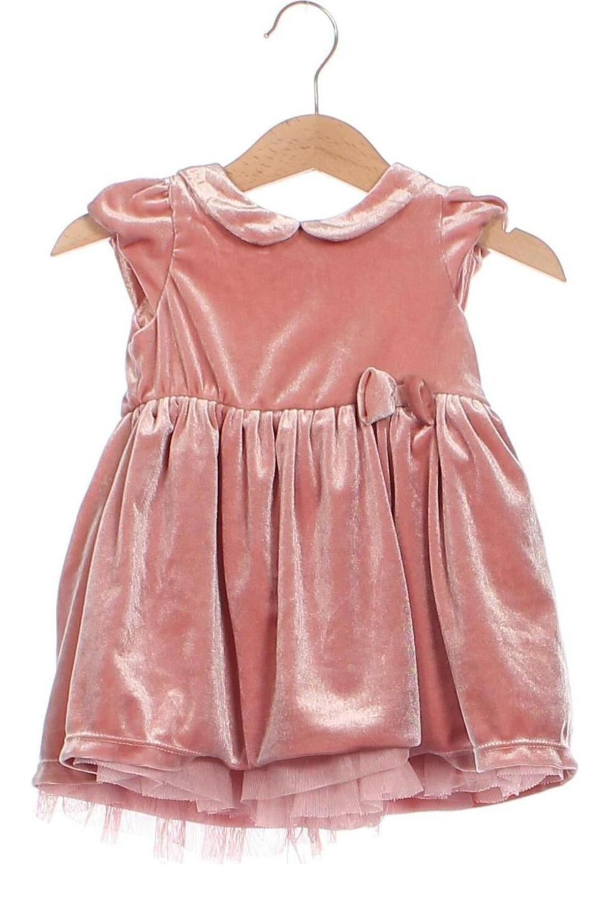 Kinderkleid H&M, Größe 6-9m/ 68-74 cm, Farbe Aschrosa, Preis 8,99 €