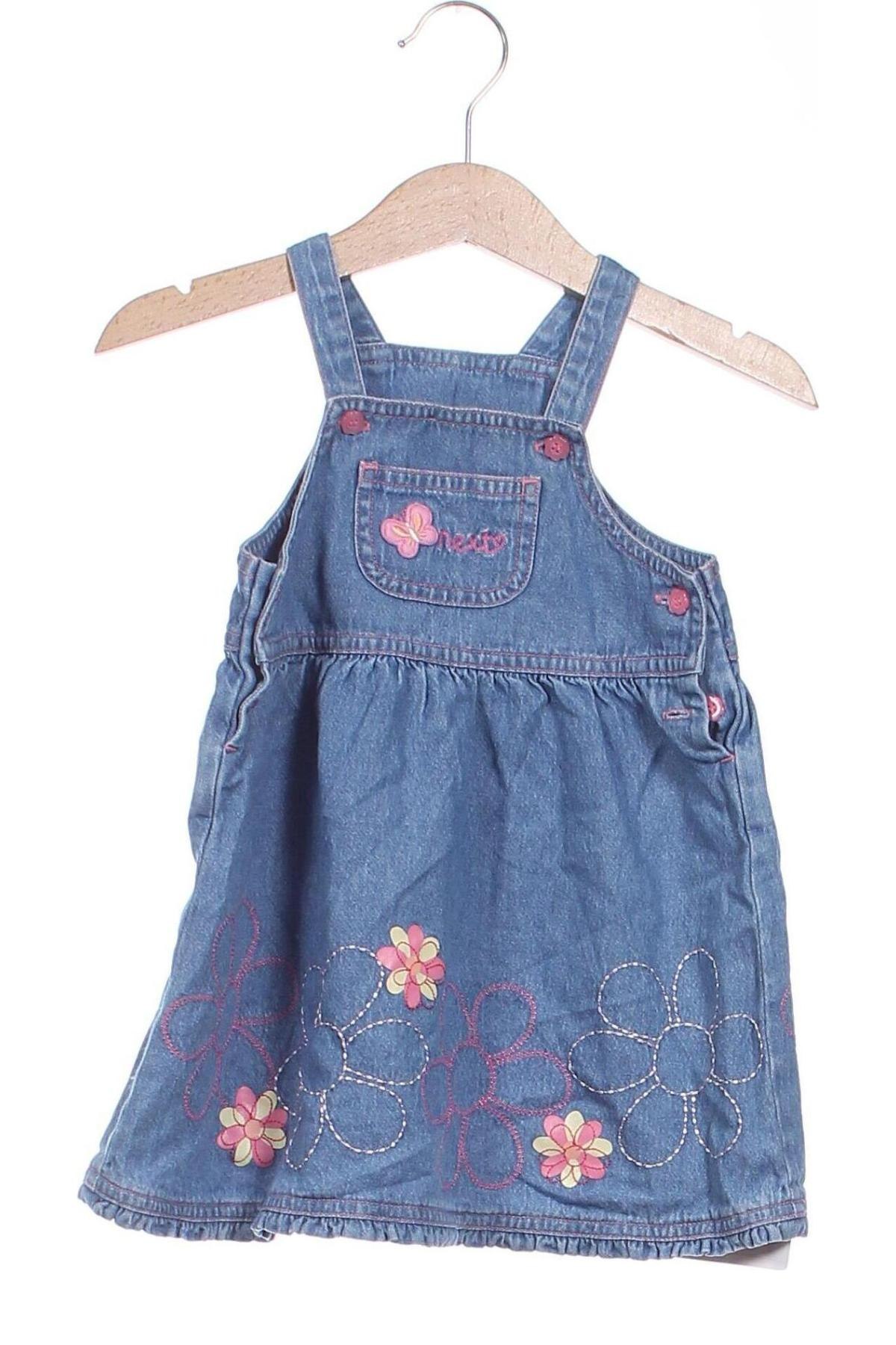 Kinderkleid Next, Größe 18-24m/ 86-98 cm, Farbe Blau, Preis € 16,49