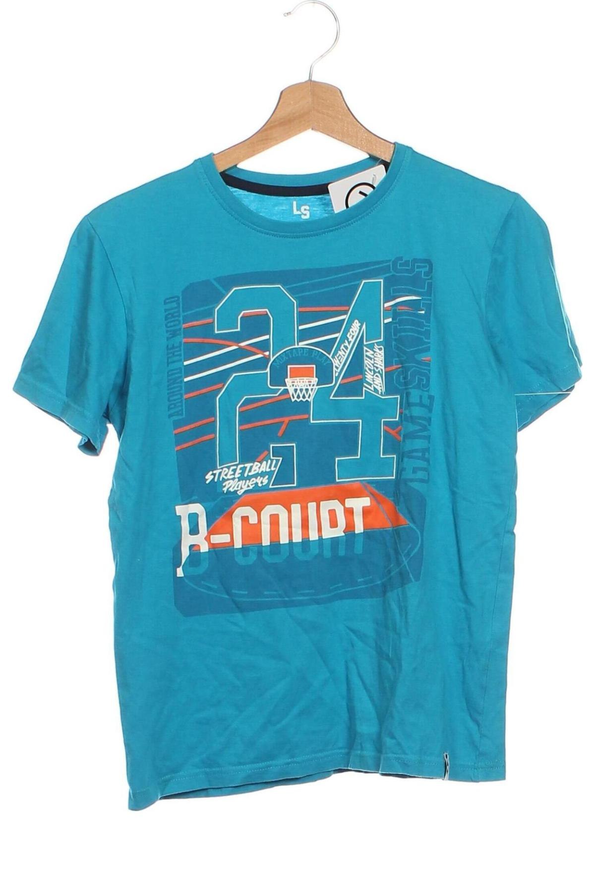 Kinder T-Shirt, Größe 12-13y/ 158-164 cm, Farbe Blau, Preis 3,99 €