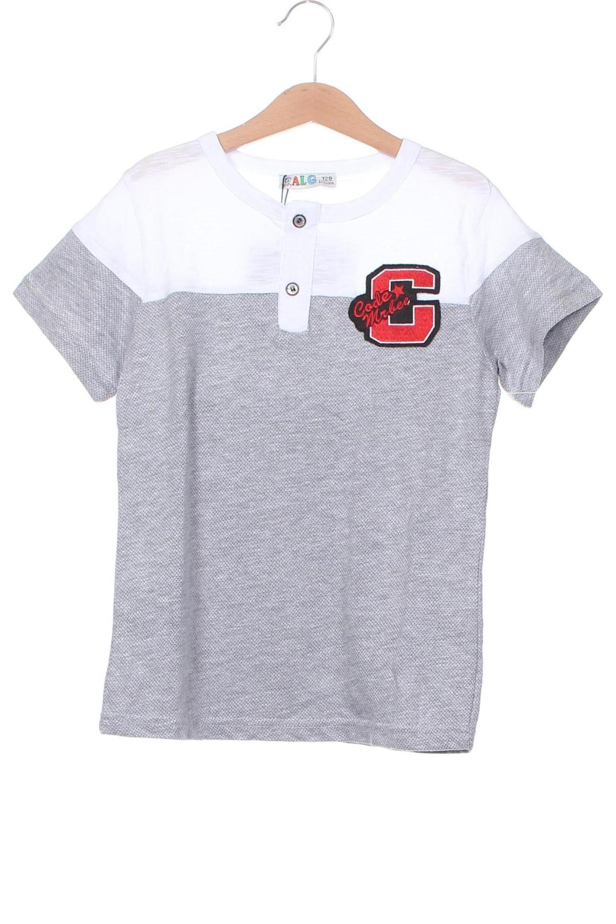 Kinder T-Shirt, Größe 6-7y/ 122-128 cm, Farbe Grau, Preis € 8,18