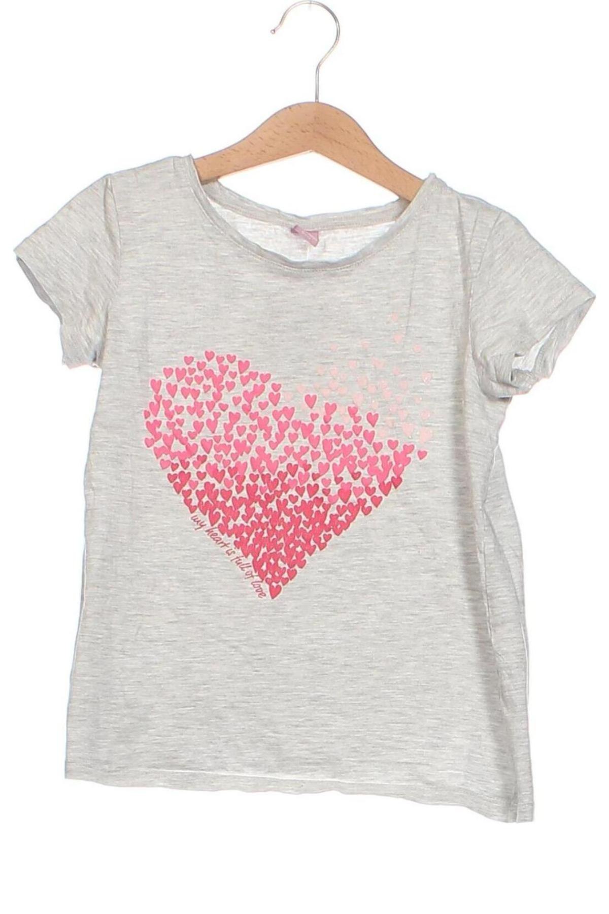 Kinder T-Shirt Dopo Dopo, Größe 7-8y/ 128-134 cm, Farbe Grau, Preis € 4,49