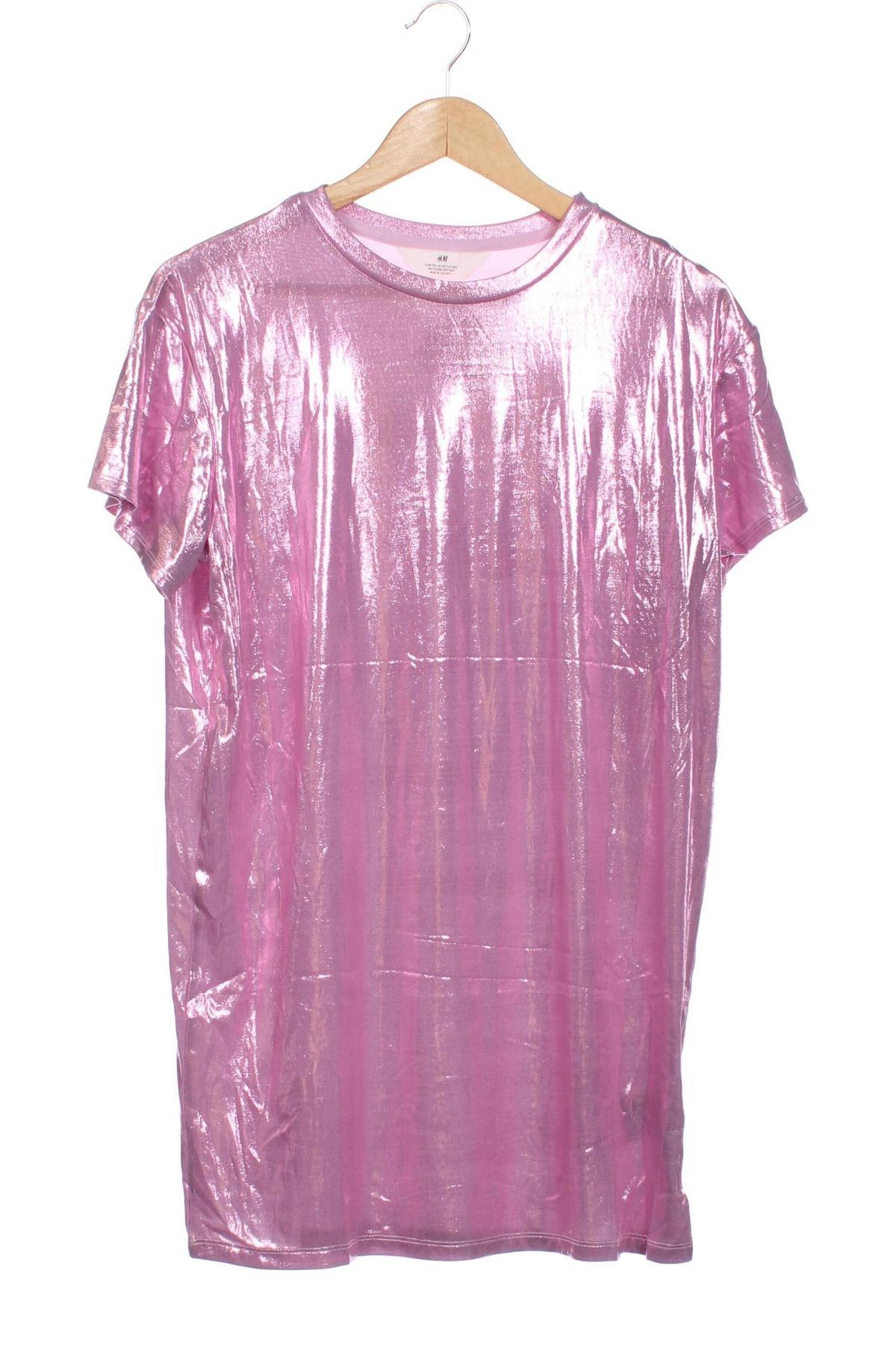 Kinder T-Shirt H&M, Größe 15-18y/ 170-176 cm, Farbe Rosa, Preis 3,99 €