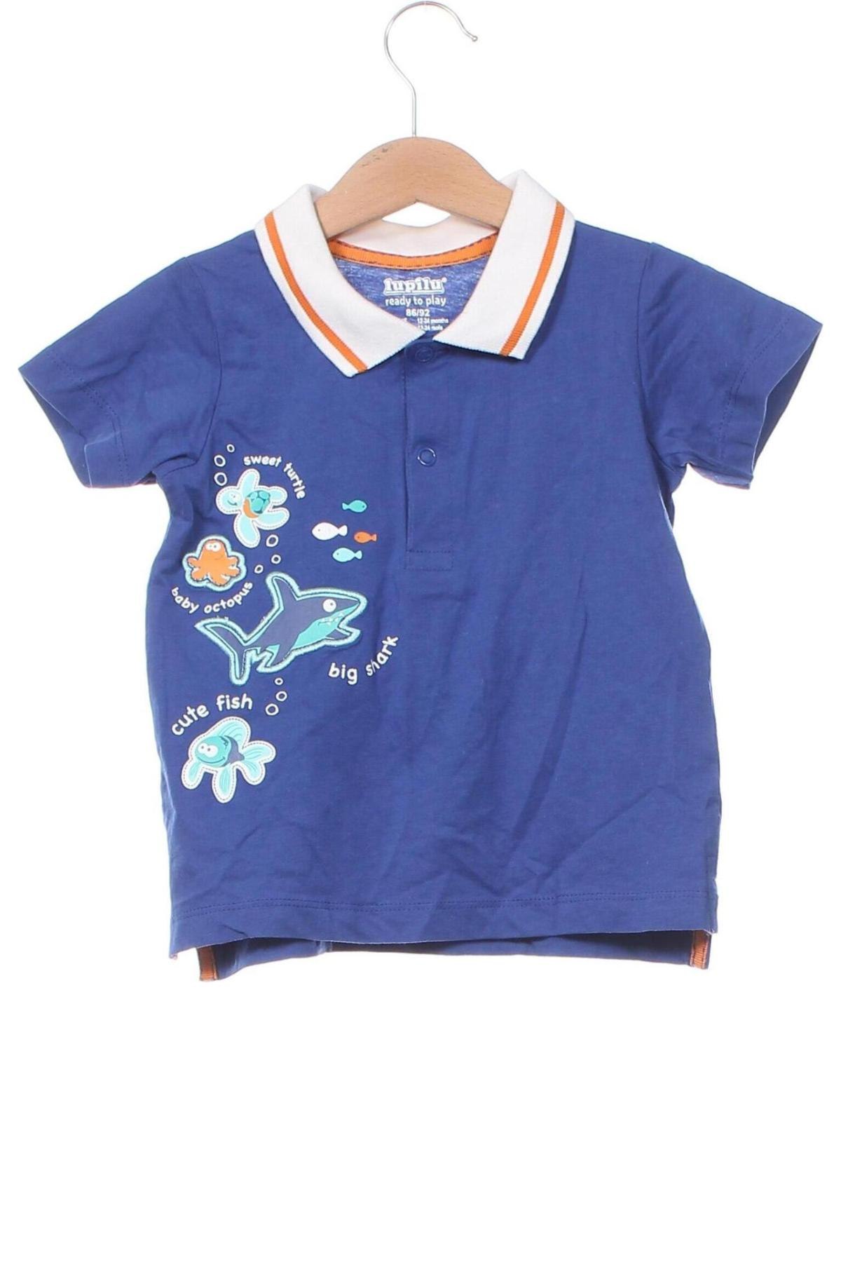 Kinder T-Shirt Lupilu, Größe 9-12m/ 74-80 cm, Farbe Mehrfarbig, Preis € 7,79