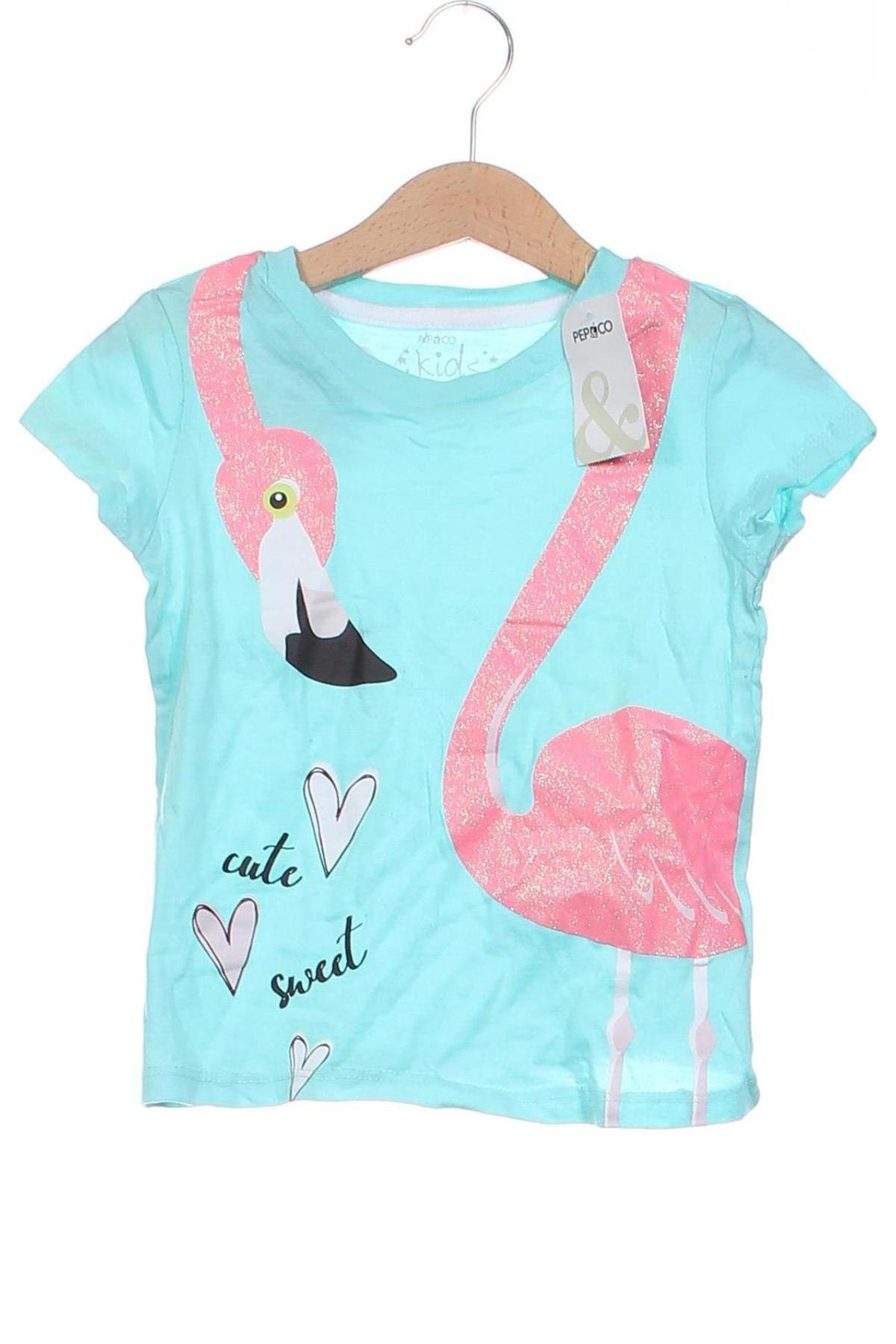 Kinder T-Shirt Pep & Co, Größe 2-3y/ 98-104 cm, Farbe Blau, Preis 9,99 €