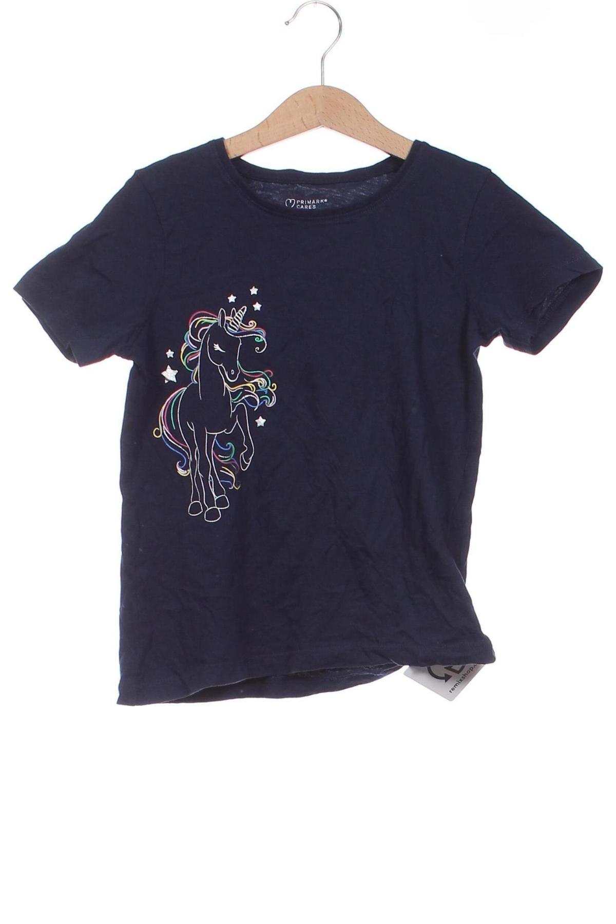 Kinder T-Shirt Primark, Größe 7-8y/ 128-134 cm, Farbe Blau, Preis € 6,99