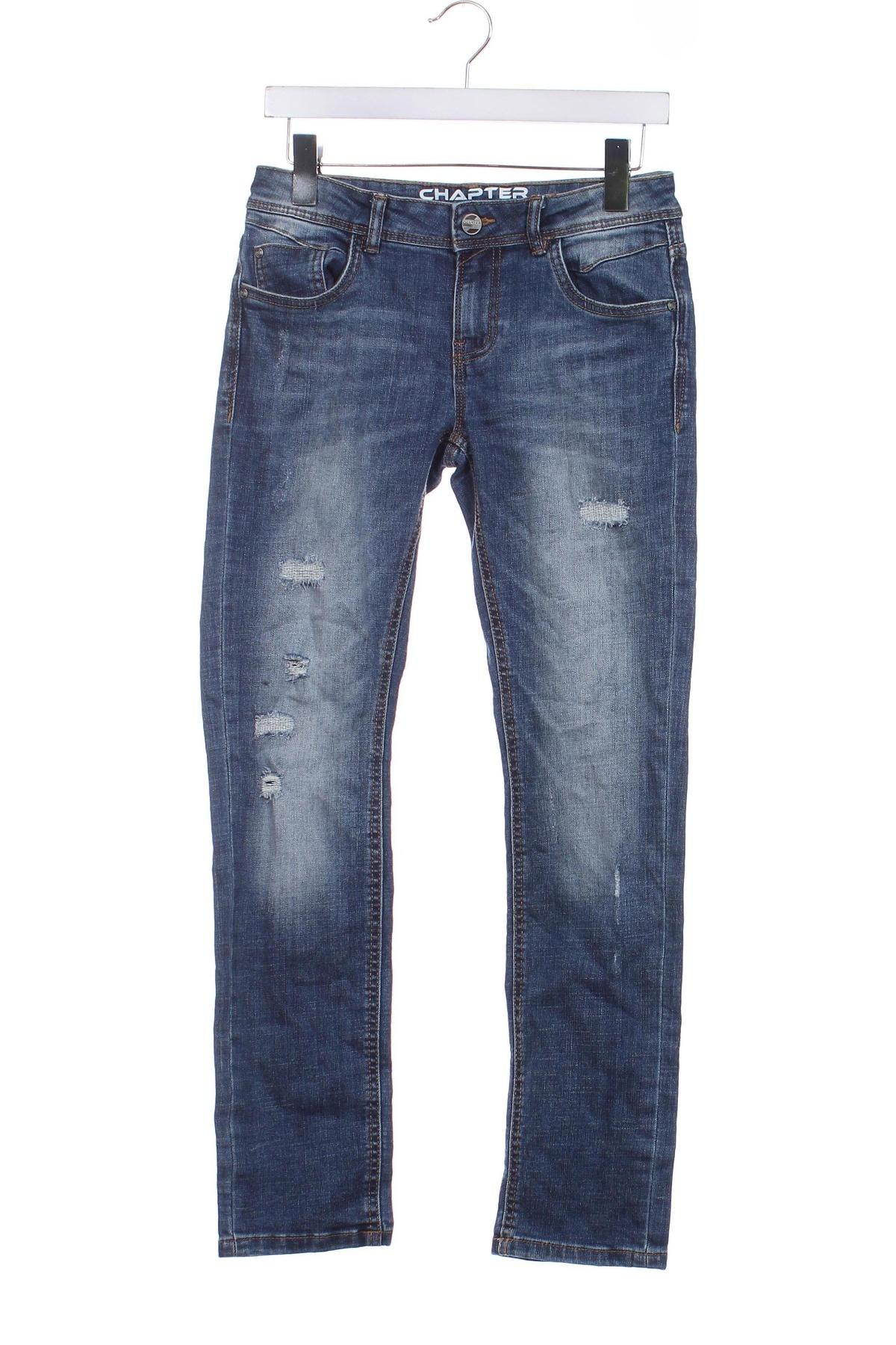 Kinderjeans Chapter, Größe 12-13y/ 158-164 cm, Farbe Blau, Preis 7,99 €