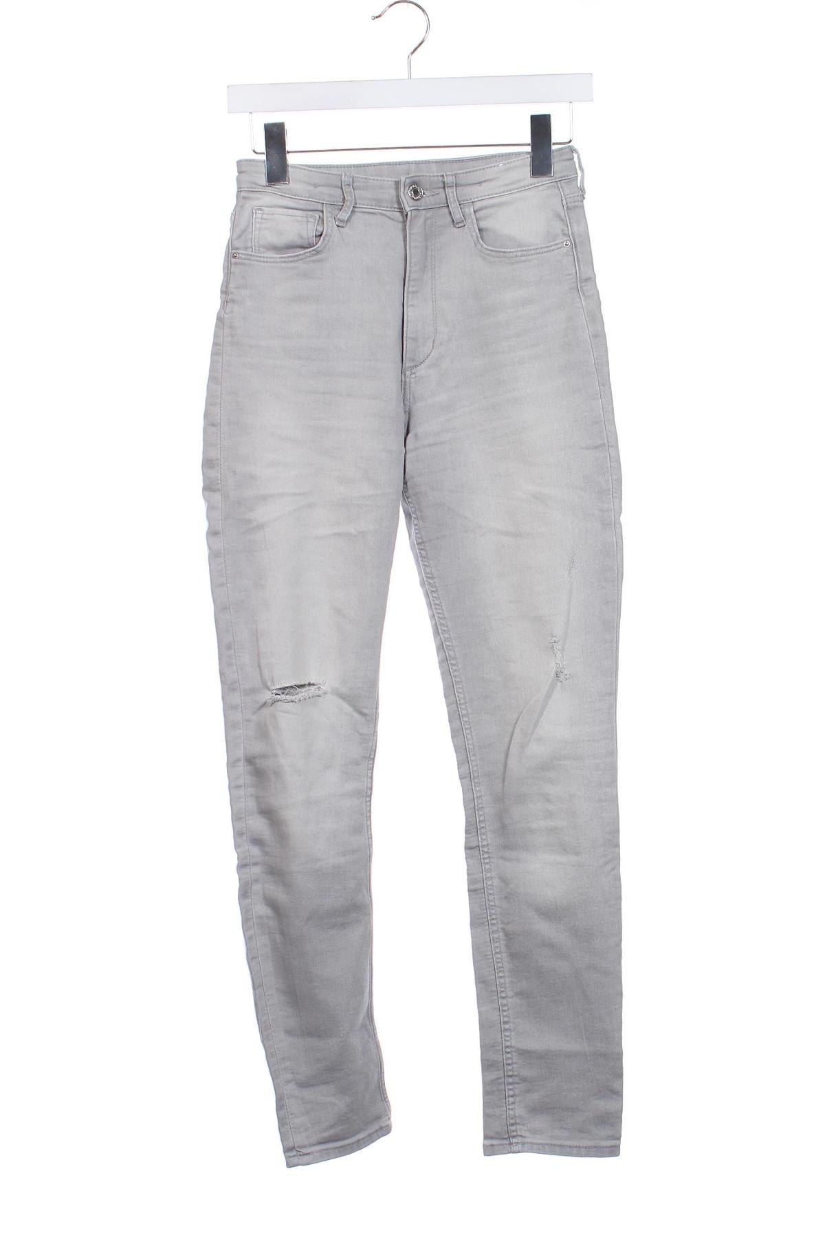 Kinderjeans H&M, Größe 12-13y/ 158-164 cm, Farbe Grau, Preis 11,49 €