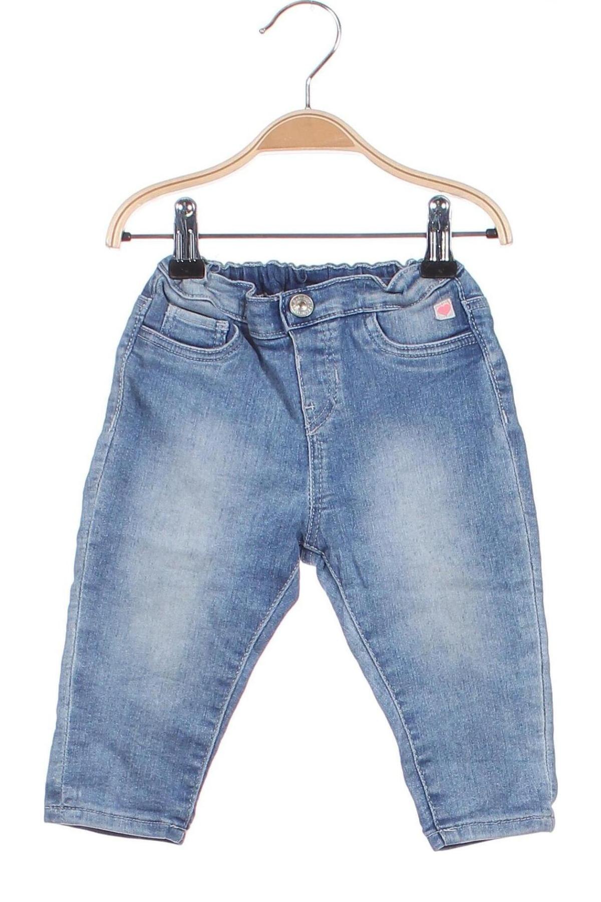 Blugi pentru copii H&M, Mărime 6-9m/ 68-74 cm, Culoare Albastru, Preț 55,99 Lei